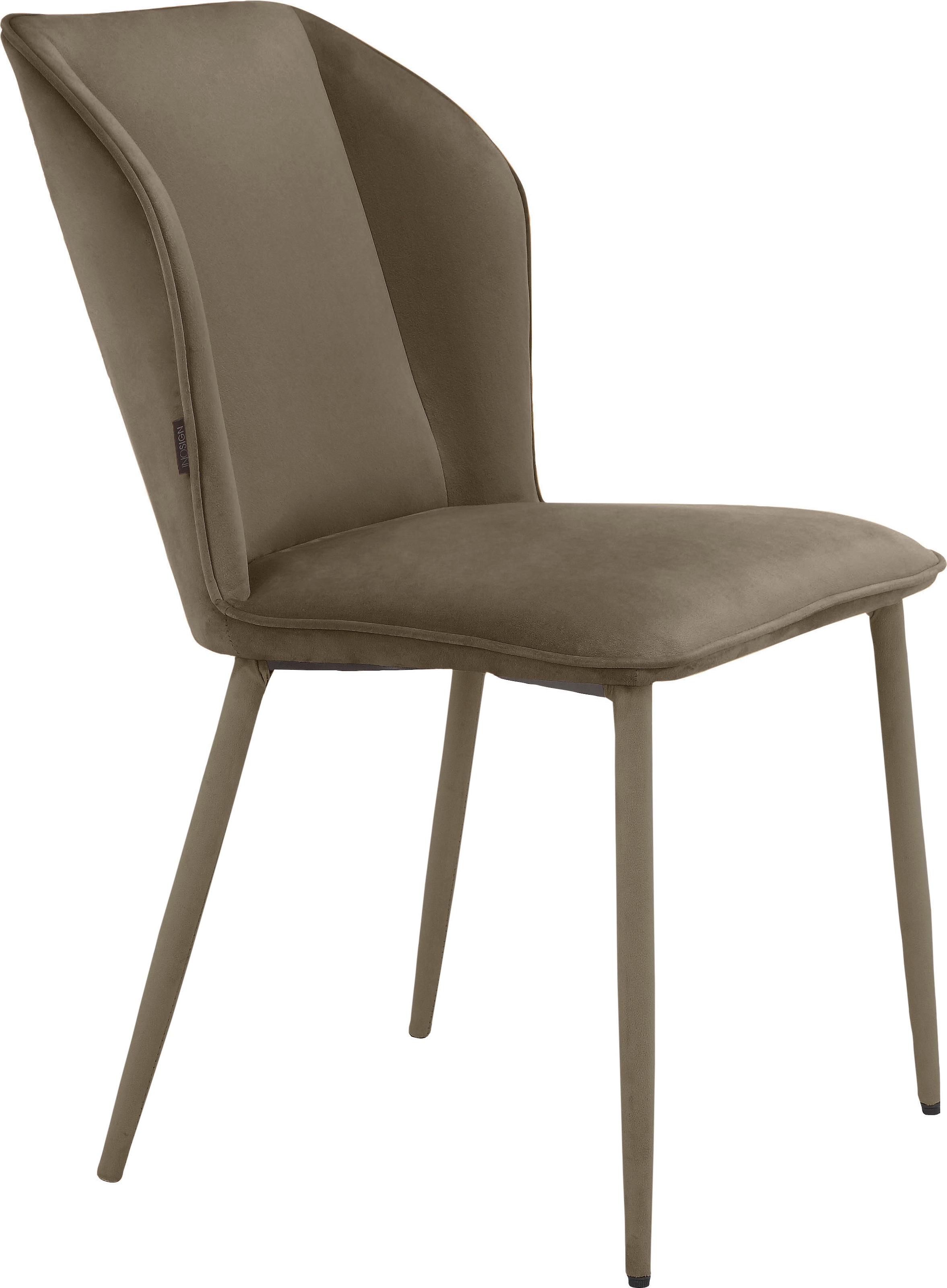 INOSIGN Esszimmerstuhl "Koa" () 2 Stk. Veloursstoff in Velourstoff, mit Sit günstig online kaufen