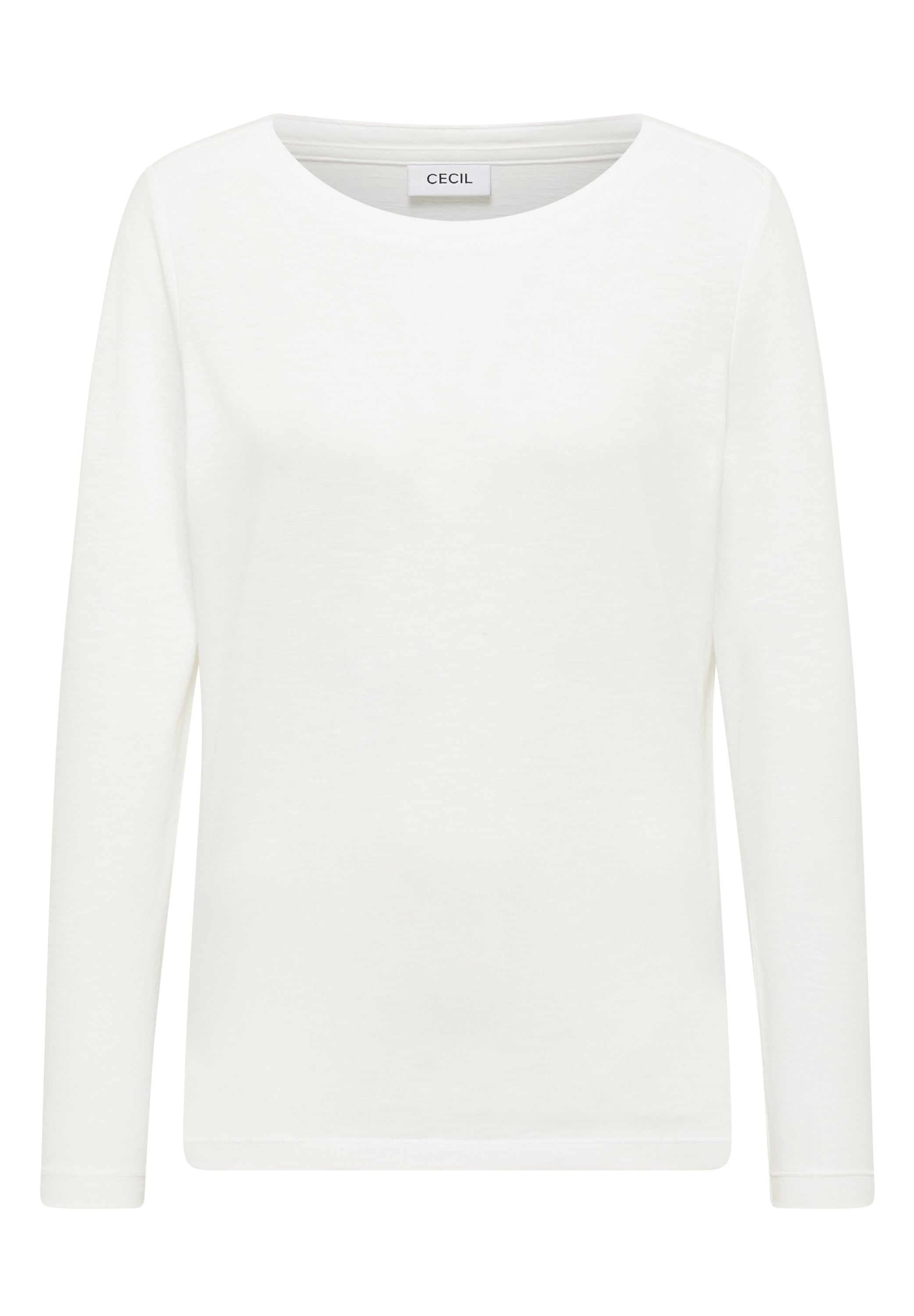 Cecil Langarmshirt aus reiner Baumwolle