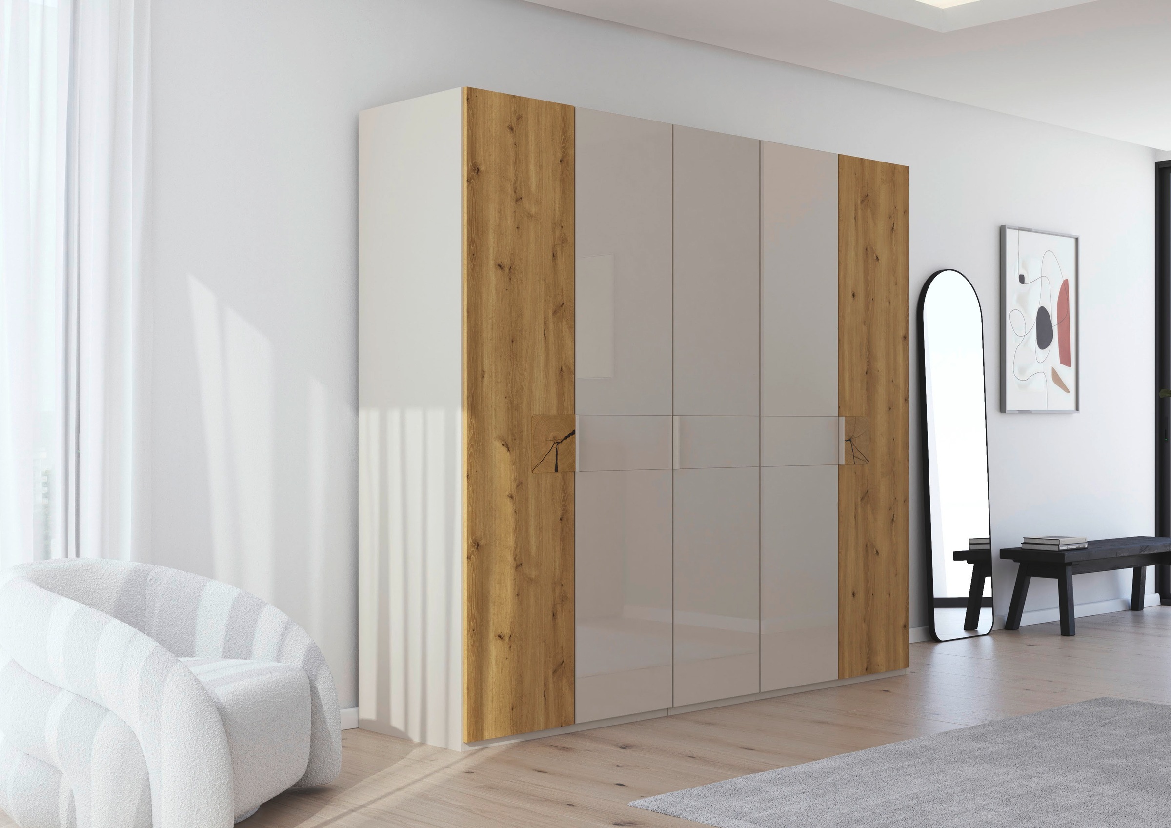 rauch Kleiderschrank "Drehtürenschrank Schrank Garderobe Wäscheschrank KONA günstig online kaufen