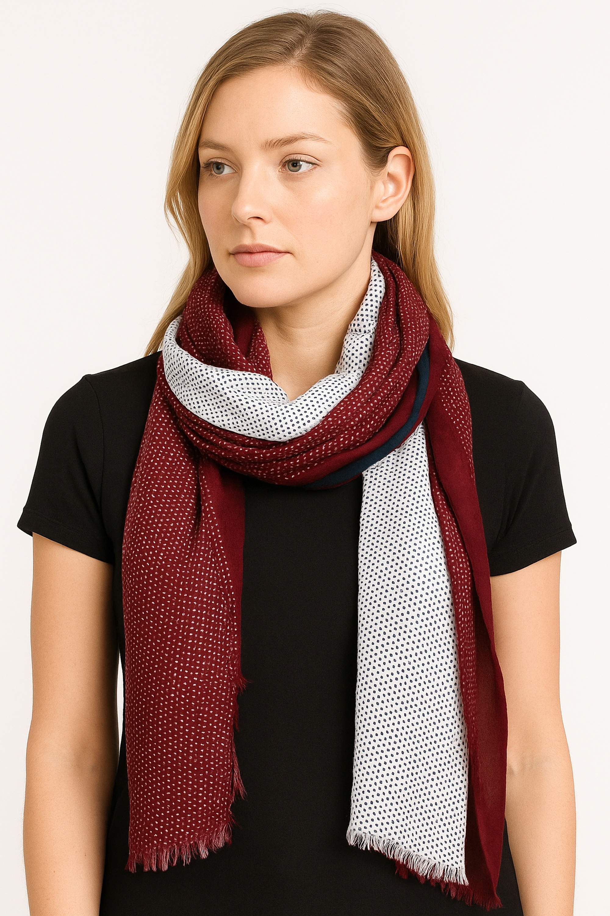 COLLEZIONE ALESSANDRO Modeschal "Fenja" 1 Stk. im Streifendesign mit kleine günstig online kaufen