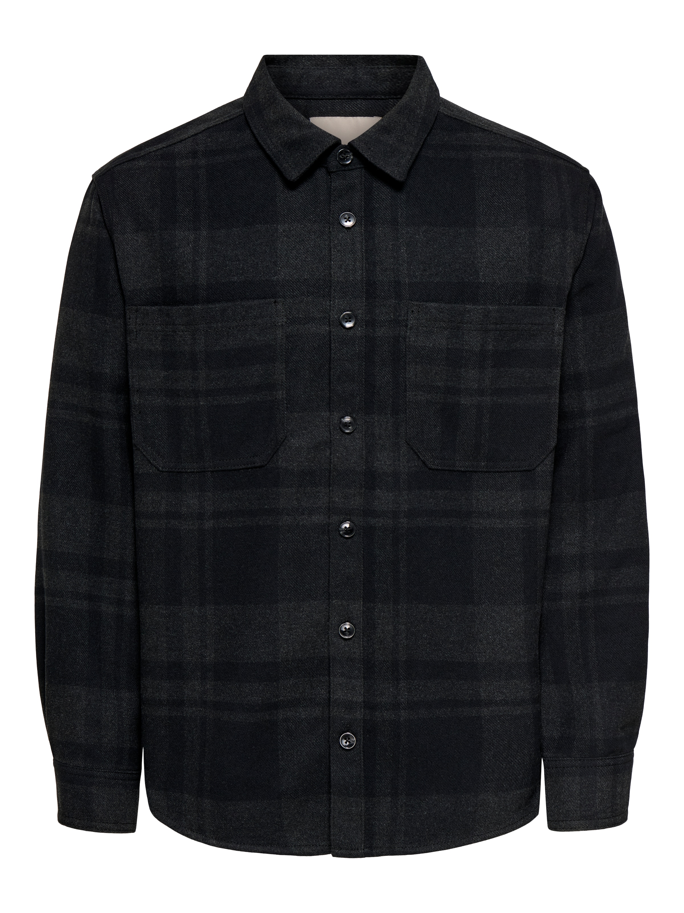 ONLY & SONS Karohemd »ONSALP CHECKED OVERSHIRT NOOS« Materialmix, regular fit