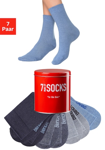 Bench. Businesssocken (Set 7 poros) in der pr...