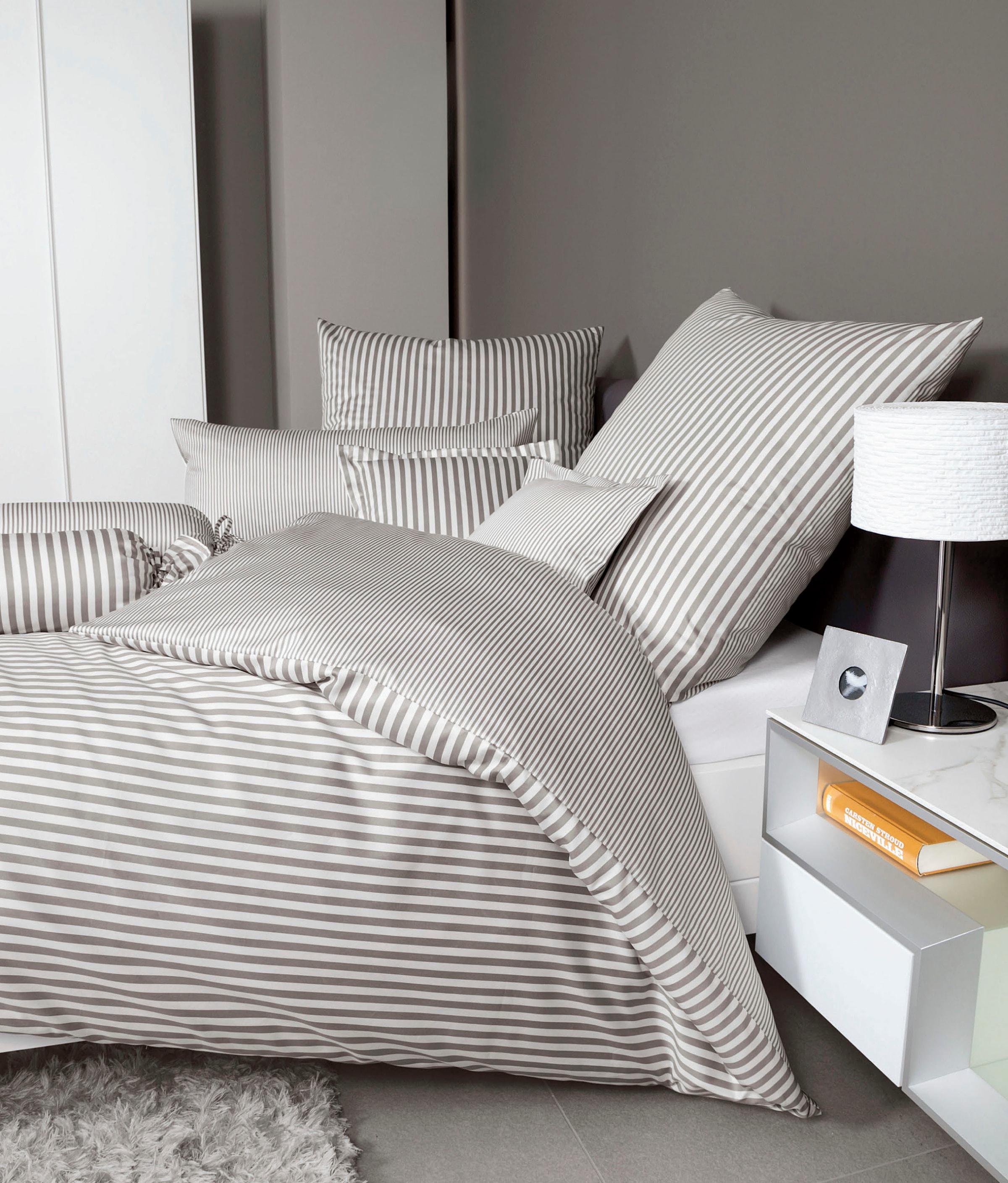 Janine Kissenbezug "modernclassic 3912" mit Reißverschluss, Kissenhülle in günstig online kaufen