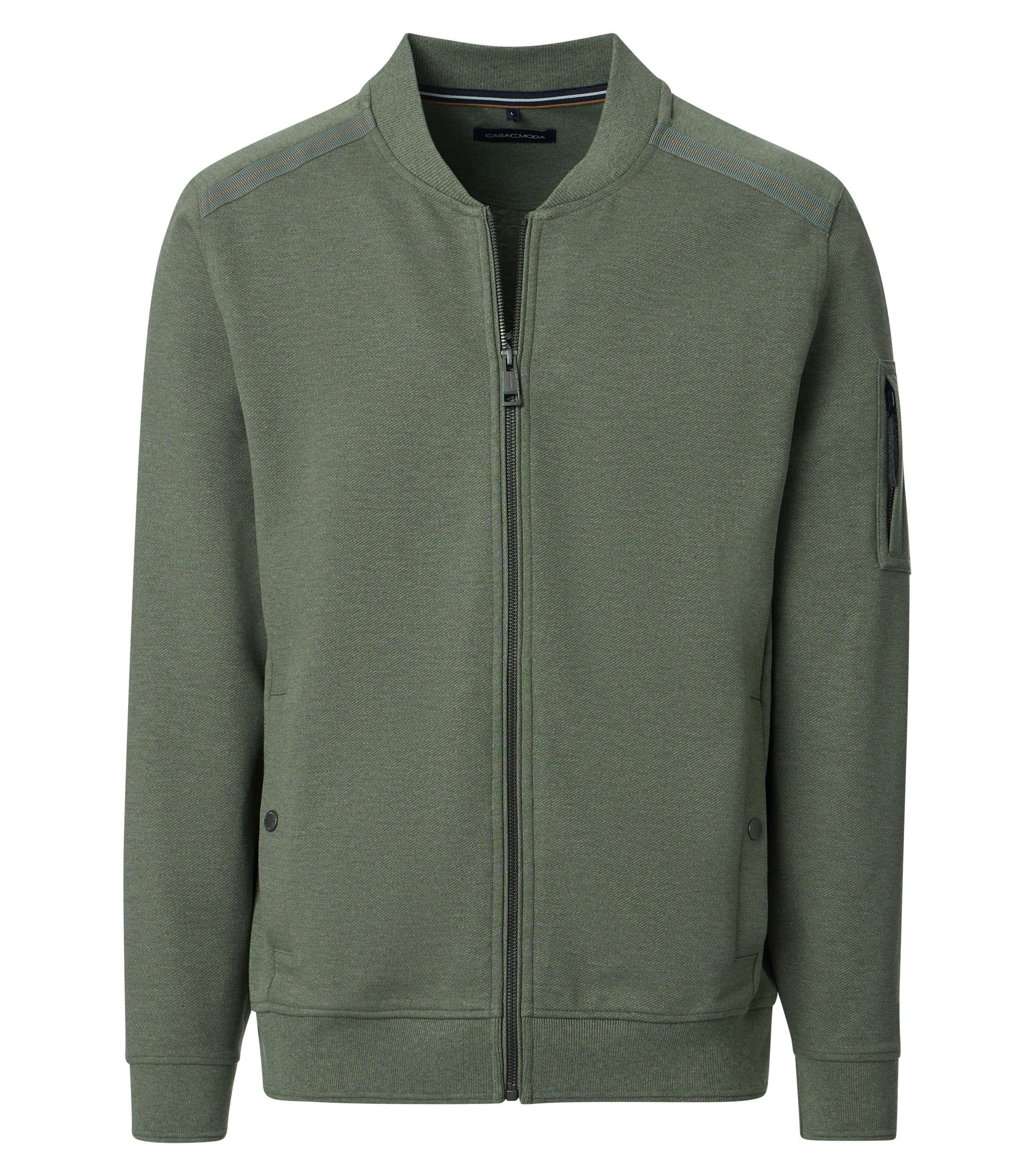 CASAMODA Sweatjacke "CASAMODA Sweatjacke uni" günstig online kaufen