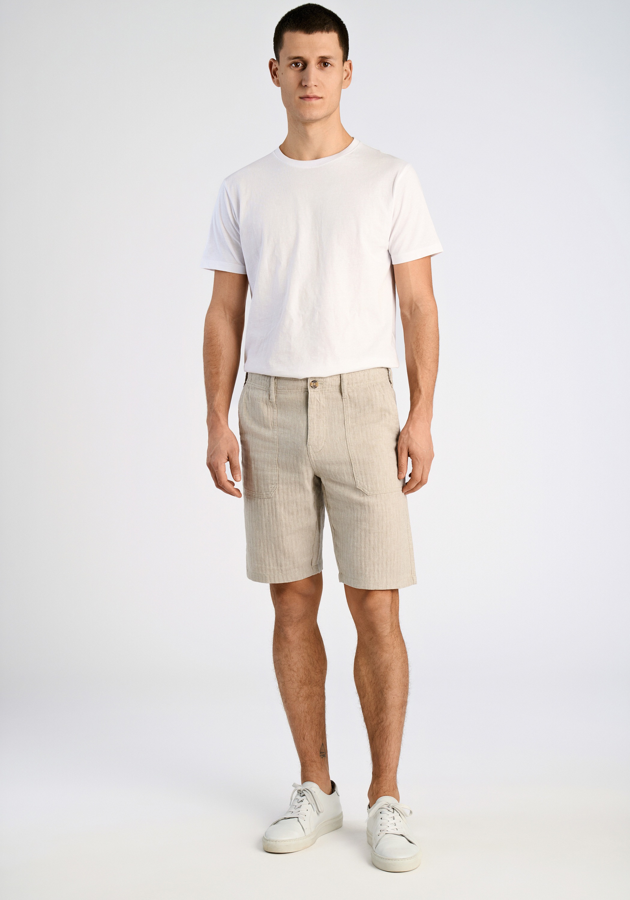 LINDBERGH Shorts »Lindbergh Leinenshorts«