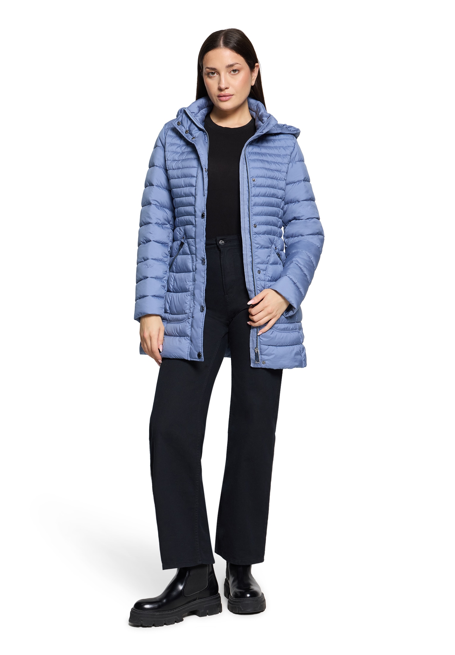 Betty Barclay Steppjacke »Damen mit abnehmbarer Kapuze« mit Kapuze