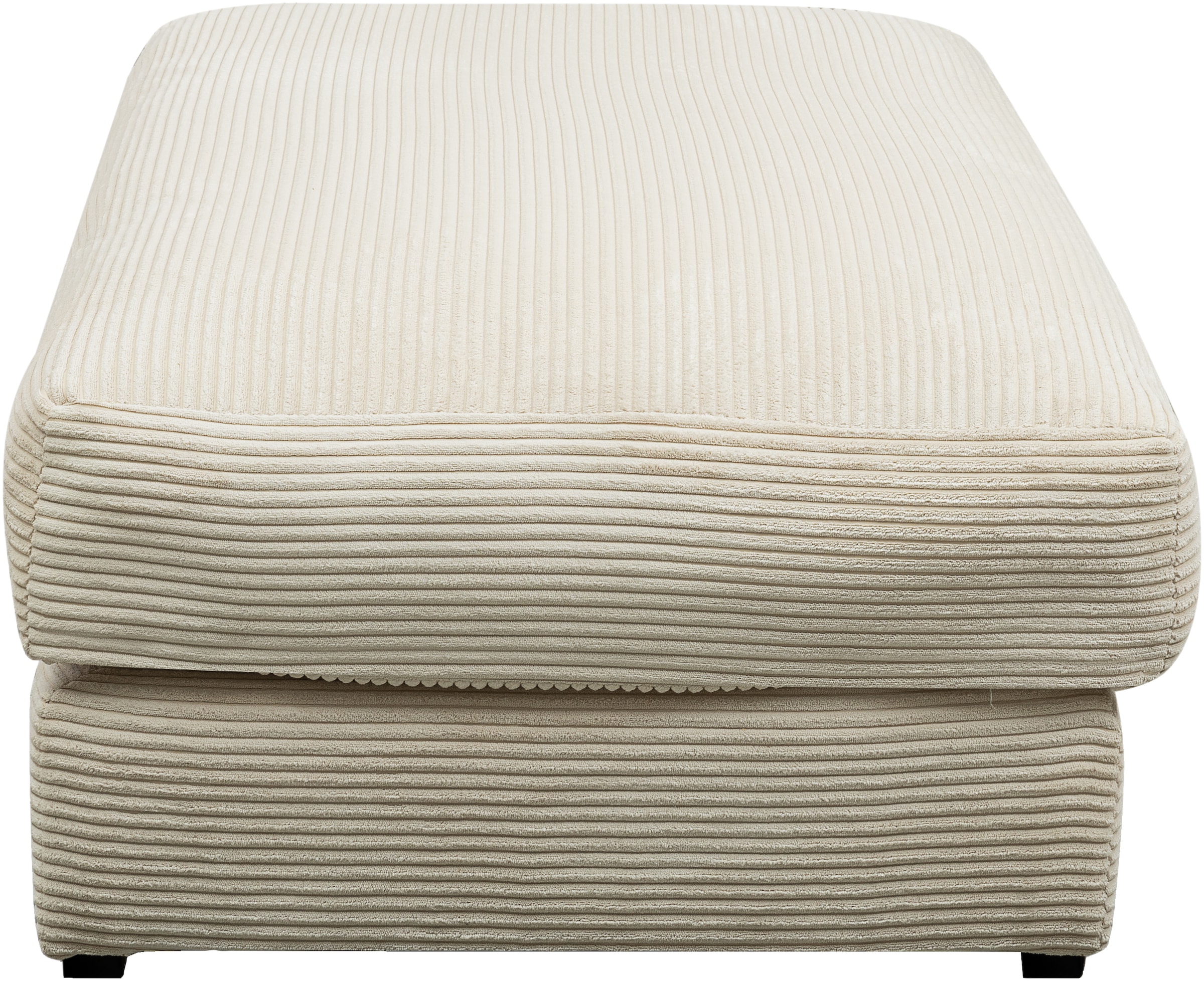 WERK2 Hocker »Eden«, Design Hocker in Cord mit besonders weichem Sitzkomfort