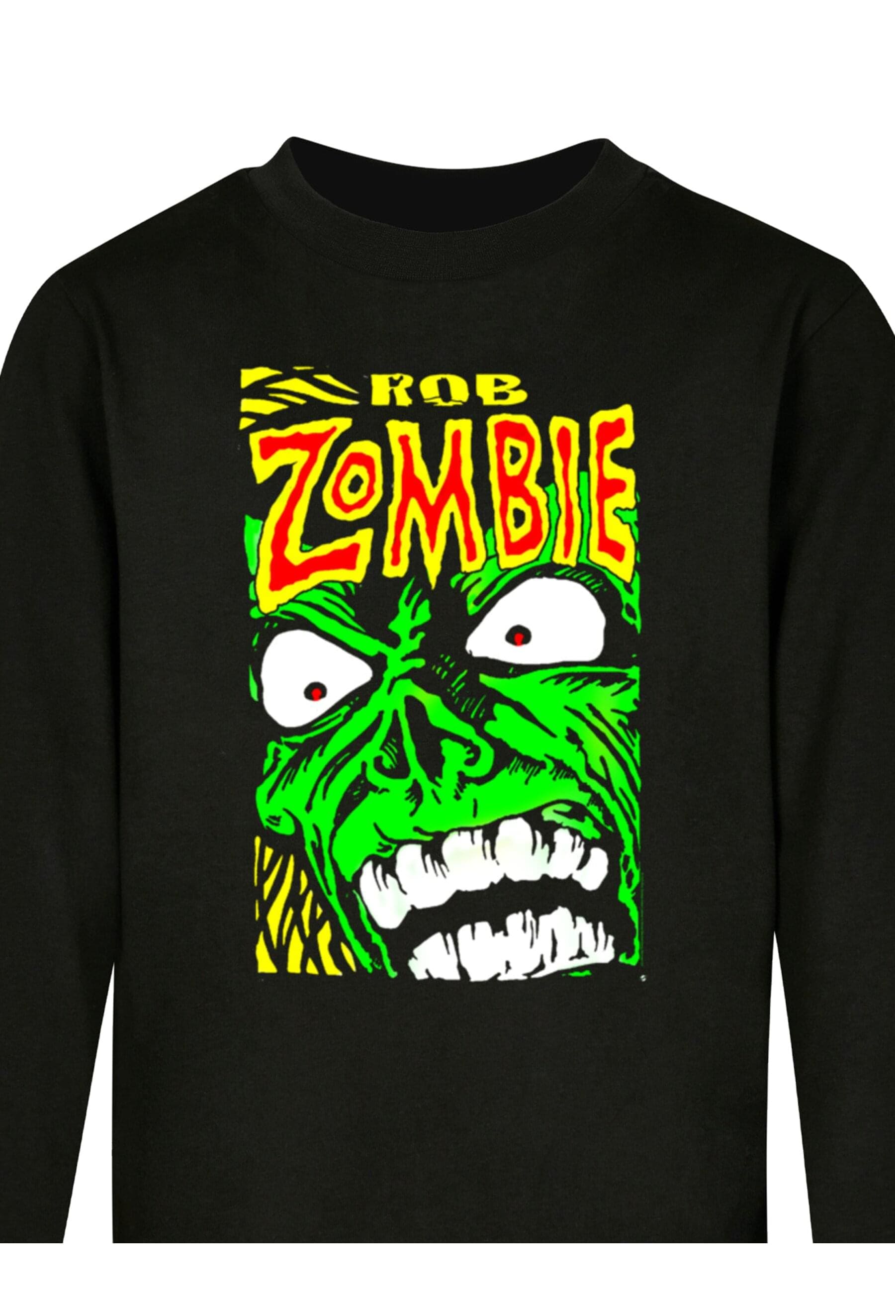 Merchcode Longsleeve »Merchcode Herren Kids Rob Zombie - Zombie Longsleeve«, (1 tlg.)