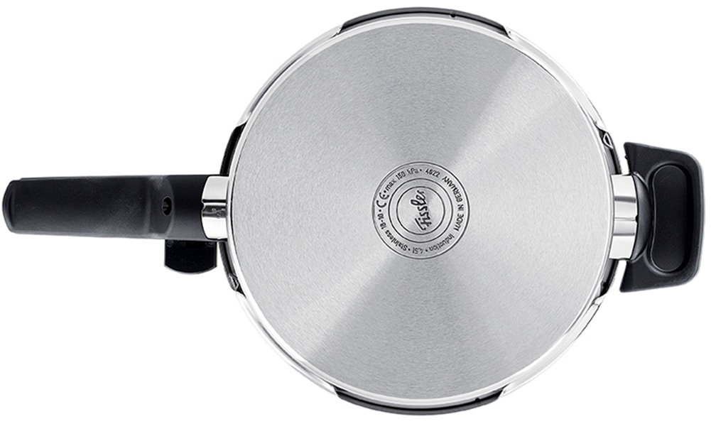 Fissler Schnellkochtopf »Vitaquick® Premium« Edelstahl 18/10 1 Schnellkochtopf 8 L, 1 Metalldeckel, 1 Dünsteinsatz, 3 Stk. tlg. Made in Germany, mit gelochtem Einsatz