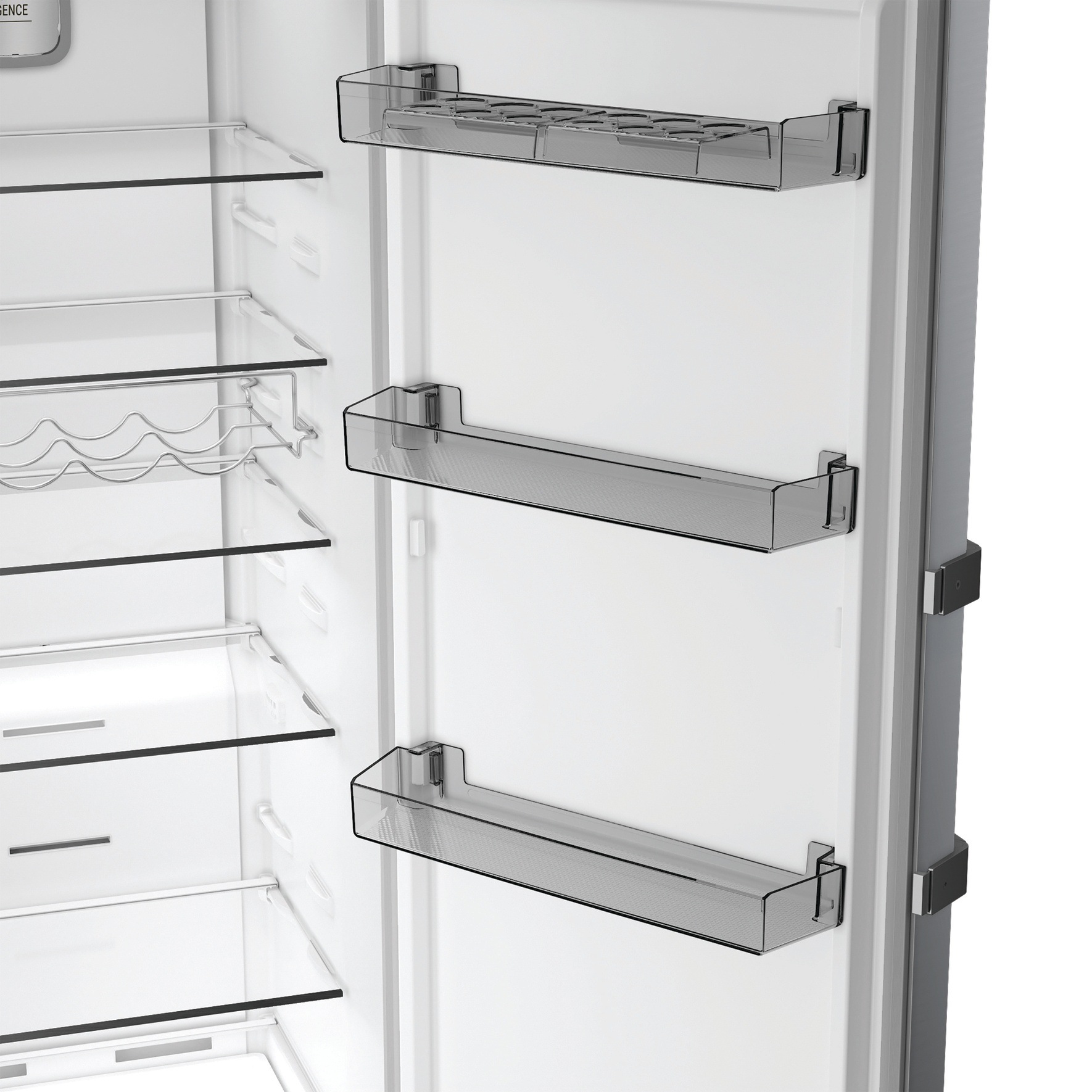 BAUKNECHT Kühlschrank KR 186GD IN »KR 186GC IN« 186,5 cm hoch 59,7 cm breit SmoothFit - 90°-Türöffnung für mehr Komfort