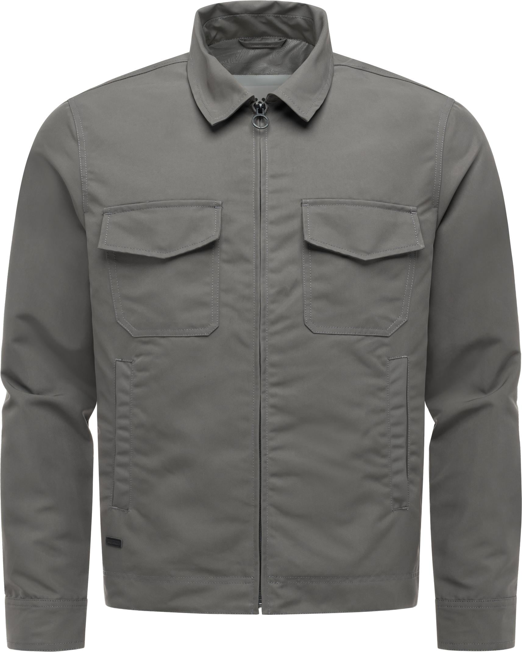 Ragwear Hemdjacke "Dyphner YOUMODO" ohne Kapuze Wasserabweisende Übergangsjacke mit Hemdkragen