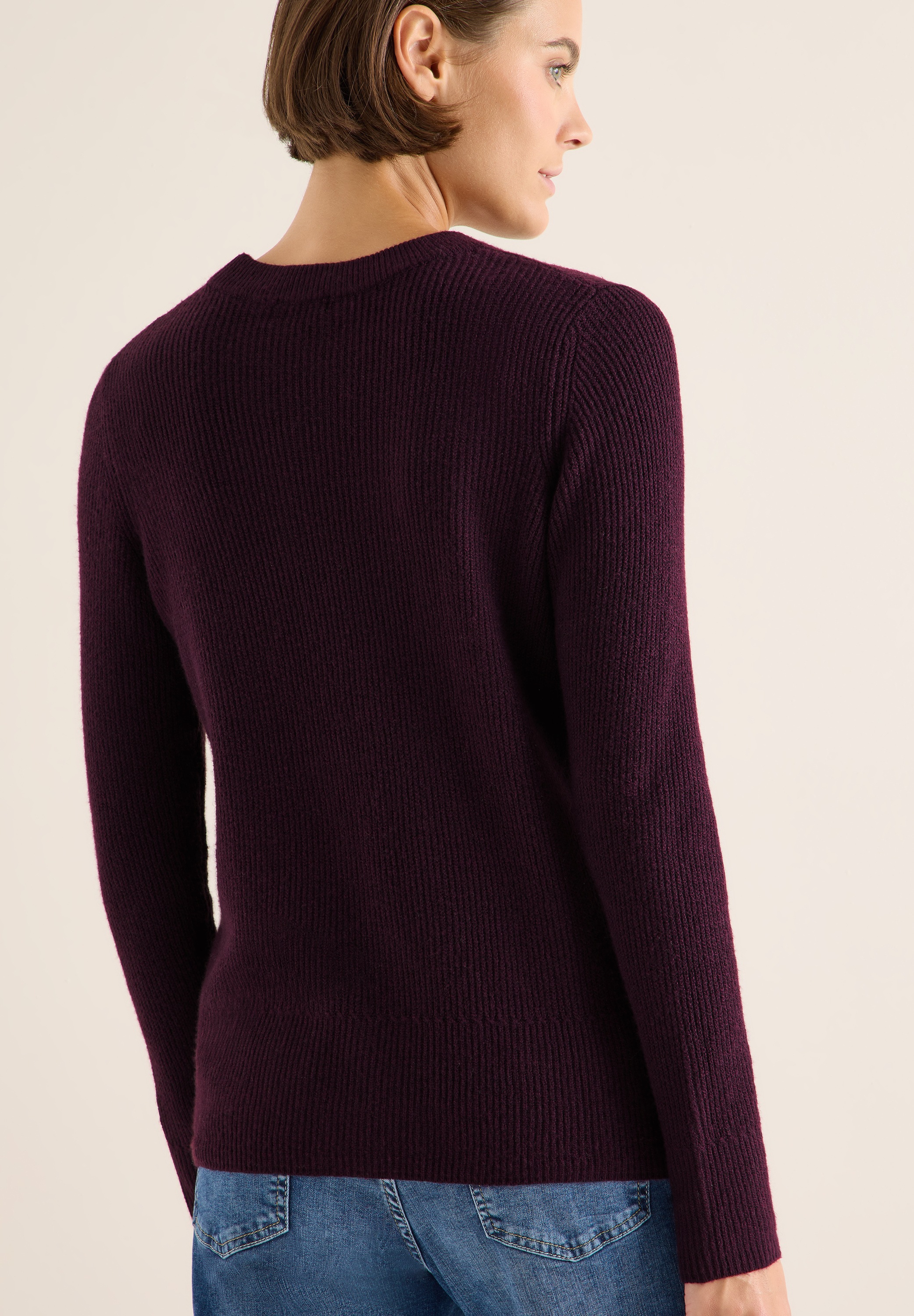 Cecil Strickpullover, mit Strukturdetails günstig online kaufen