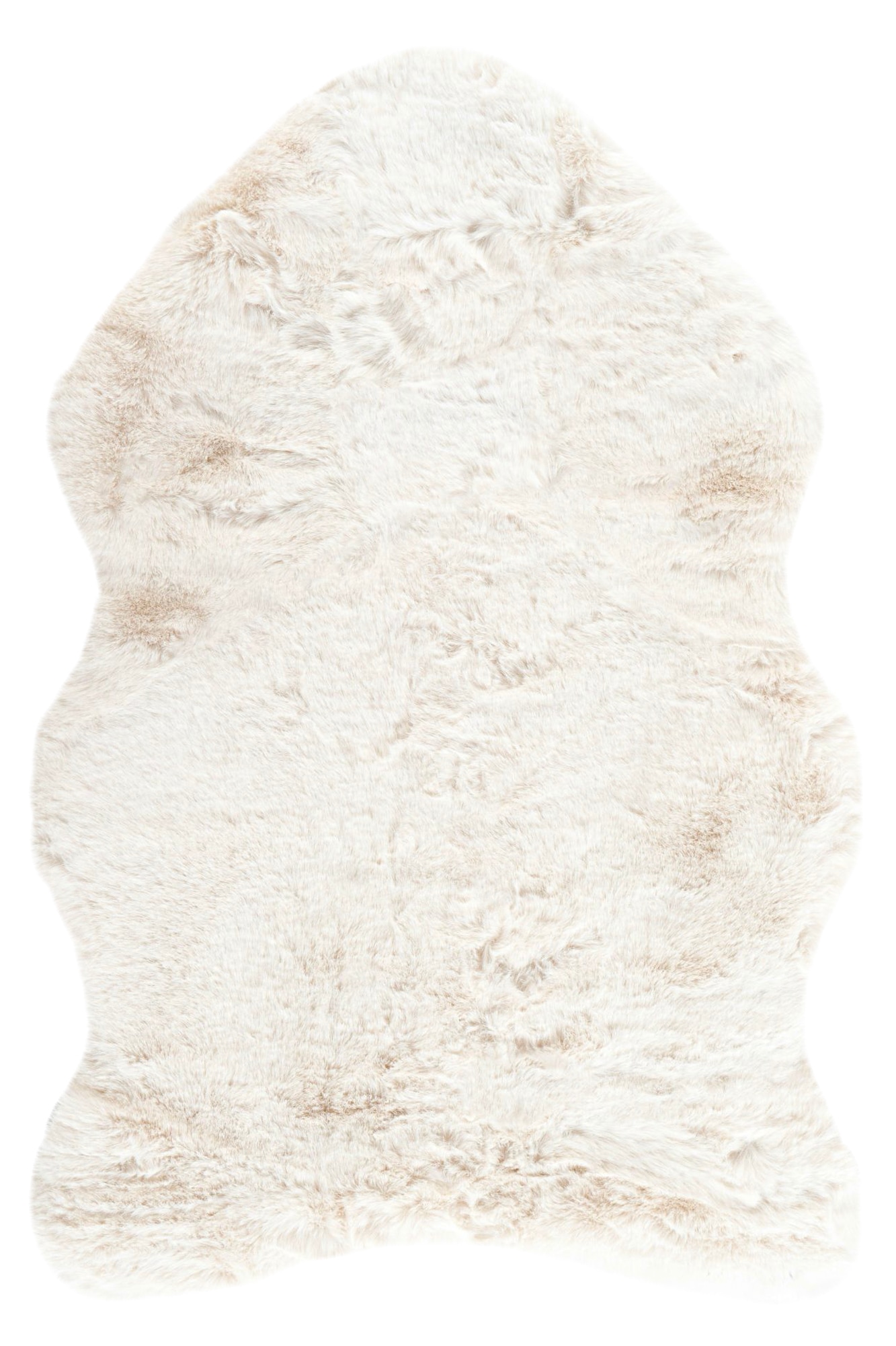 Kayoom Hochflor-Teppich "Boundless 226" tierfellförmig 40 mm Höhe Hochflor, Modernes Muster, Deko, Fußbodenheizungsgeeignet, Wohnzimmer