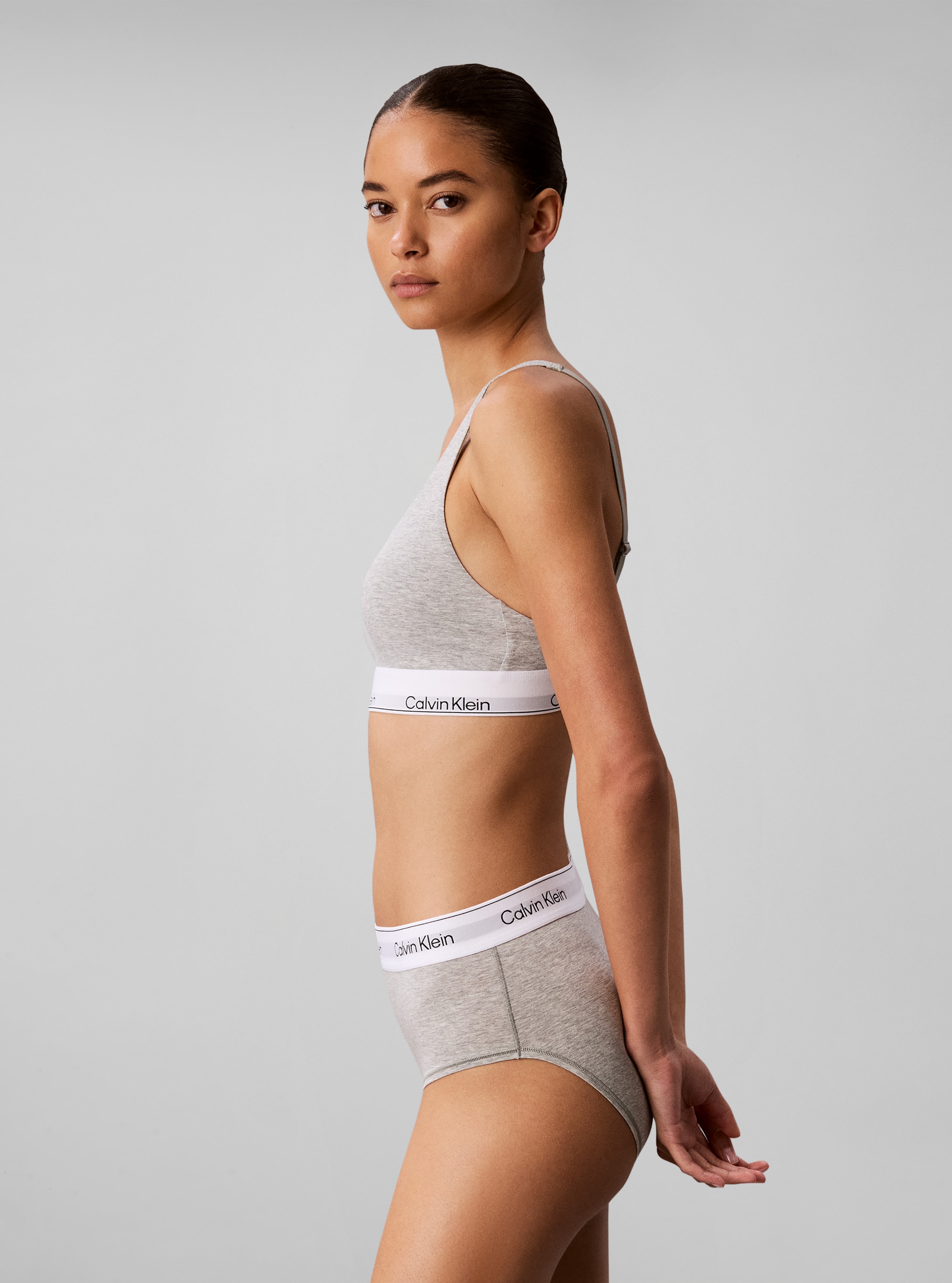 Calvin Klein Underwear High-Waist-Hipster »HIGH WAIST HIPSTER« mit elastischem Bund mit Logoschriftzug