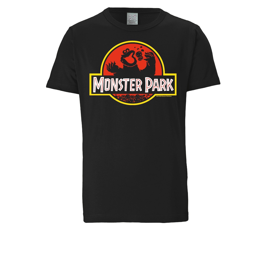 LOGOSHIRT T-Shirt »Cookie Monster - Monster Park«