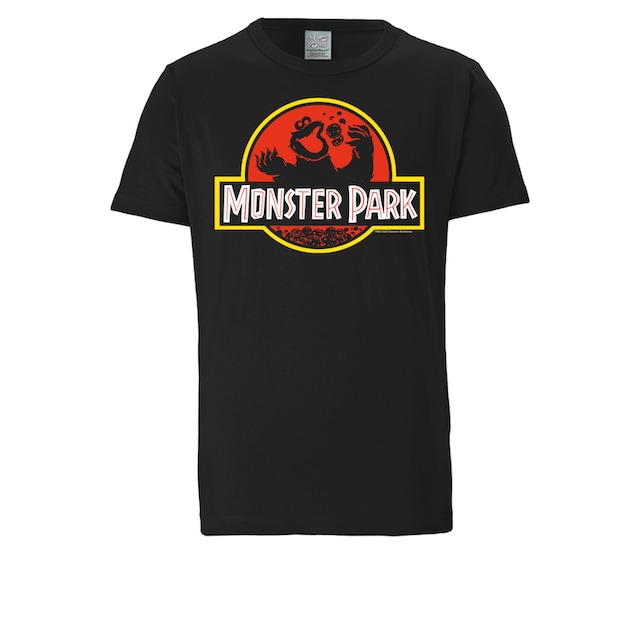 LOGOSHIRT T-Shirt »Sesamstrasse Krümelmonster Monster Park«, mit coolem  Print kaufen | BAUR