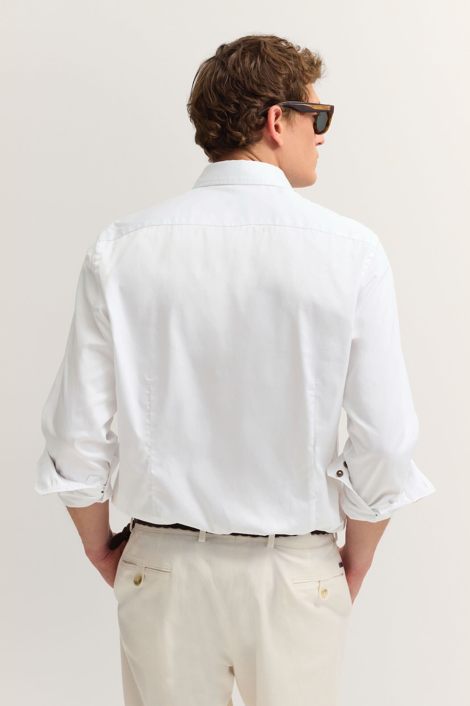 bugatti Businesshemd »Easy-Care Funktion« mit Kontraststoff am Innenkragen und Manschetten