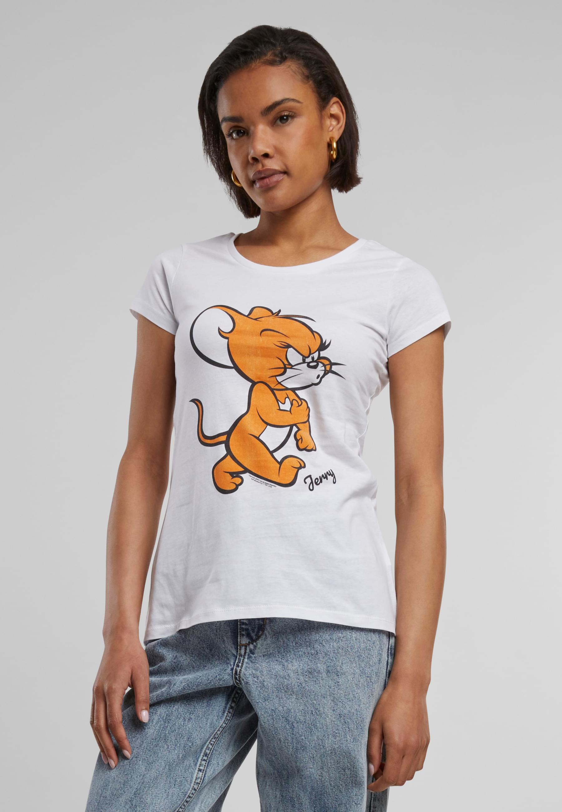 Thumbnail - ABSOLUTE CULT T-Shirt "ABSOLUTE CULT Damen Ladies Tom & Jerry Angry Mouse T-Shirt", (1 tlg.)