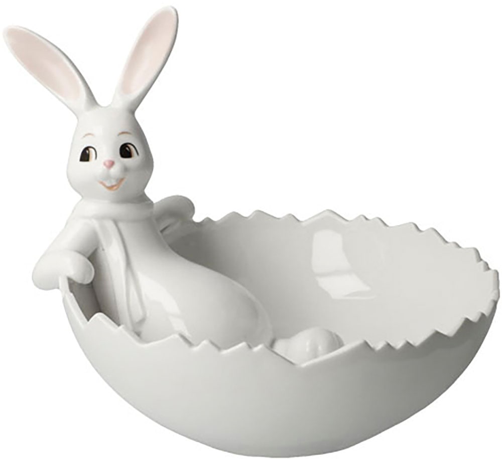 Goebel Osterhase "Figur Hase mit Schale Snow White - Sweets for my Sweet", günstig online kaufen