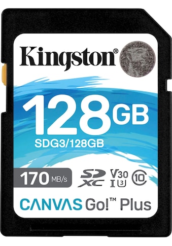 Kingston Speicherkarte »Canvas Go Plus SD 128GB...