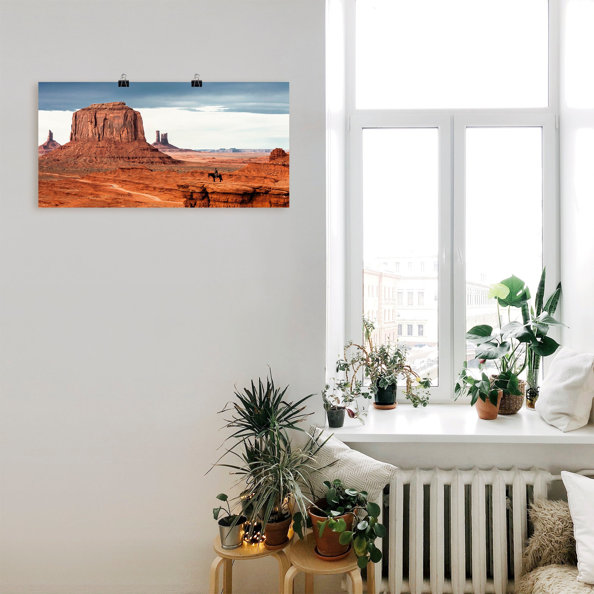 Artland Wandbild "Colorado - Utah Monument Valley", Amerika, (1 St.), als L günstig online kaufen