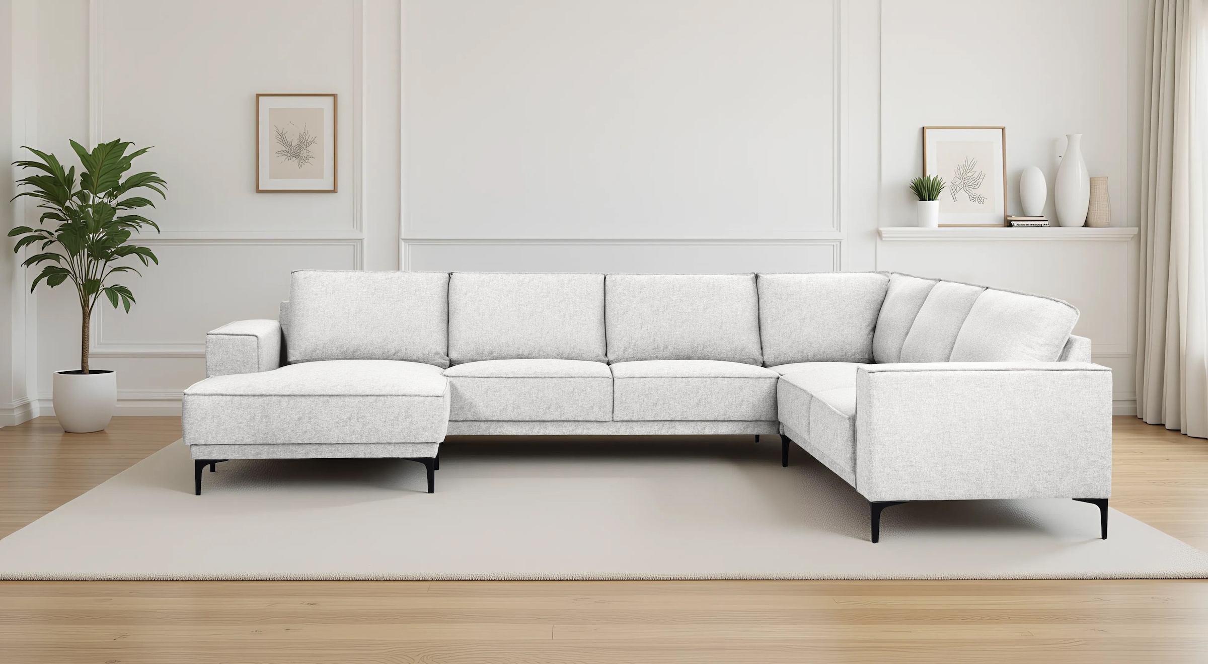 OTTO home Wohnlandschaft "OLAND U-Form, B: 342 cm - OTTO. Verlässliche Qual günstig online kaufen