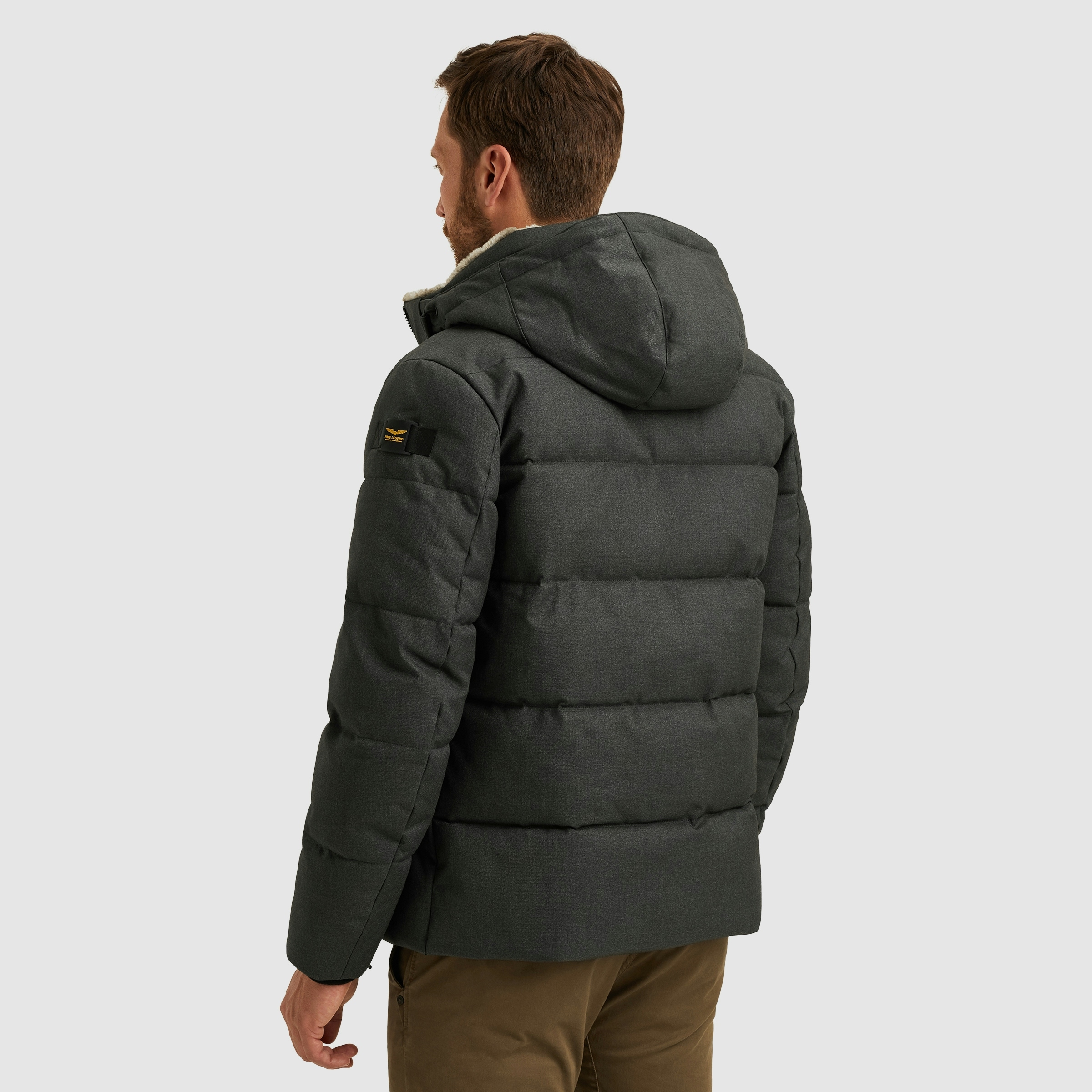PME LEGEND Steppjacke »YETCRAFT«, mit Kapuze, Verschließbare Eingriff-, Brust- und Innentasche