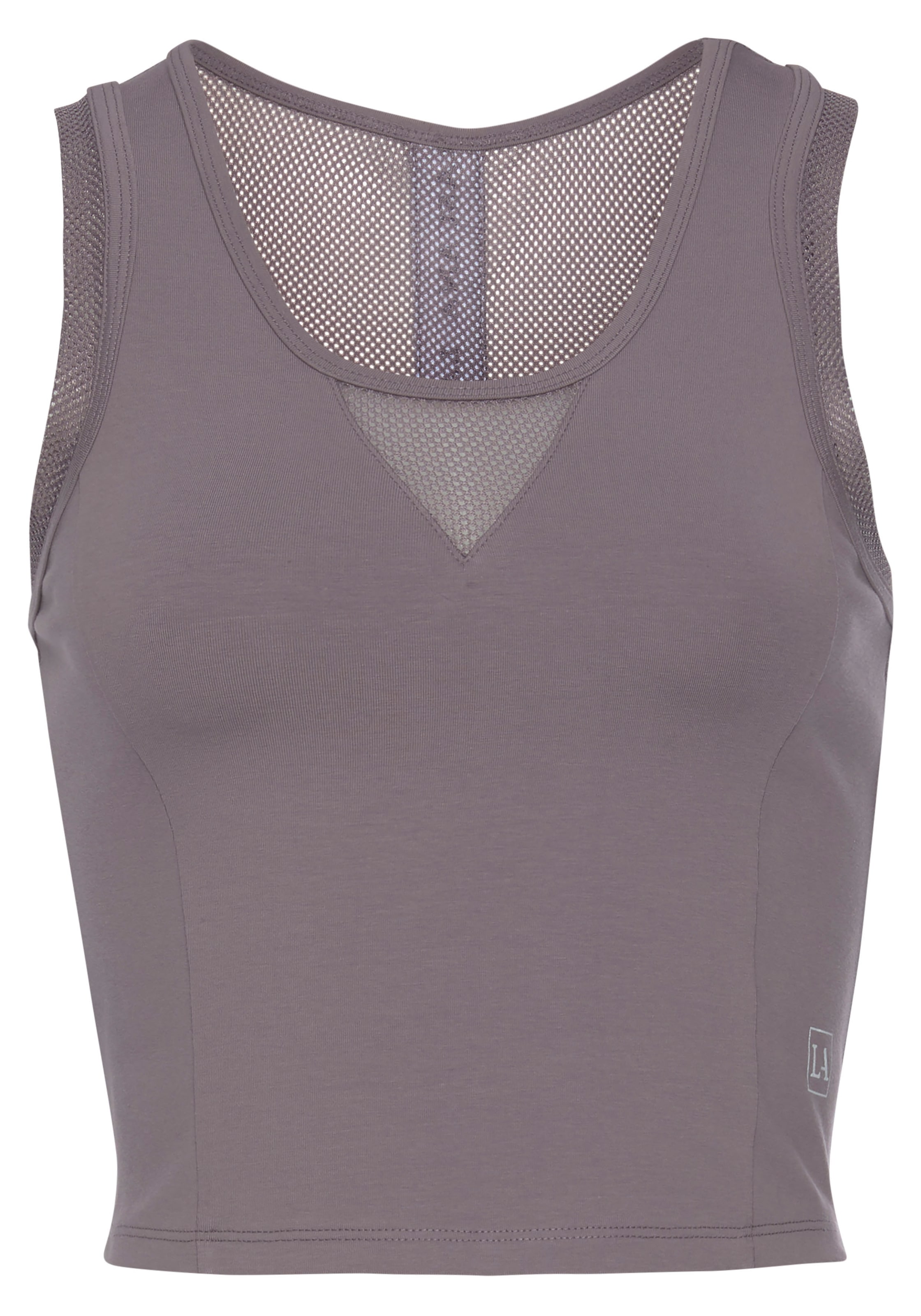 LASCANA ACTIVE Funktionsshirt, Mesh-Einsätzen bestellen BAUR mit | für und Racerback