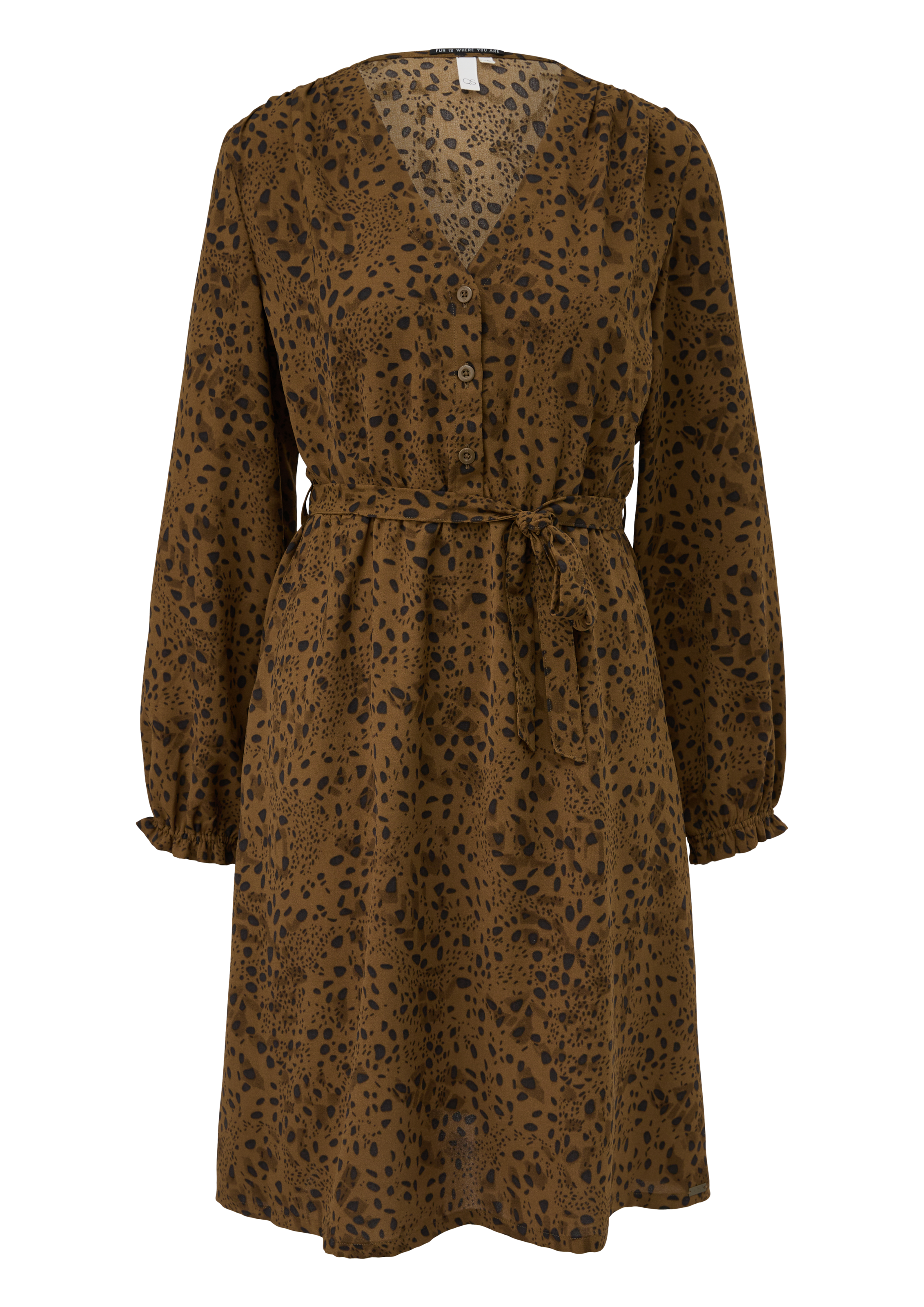 QS Sommerkleid, mit All-Over Print