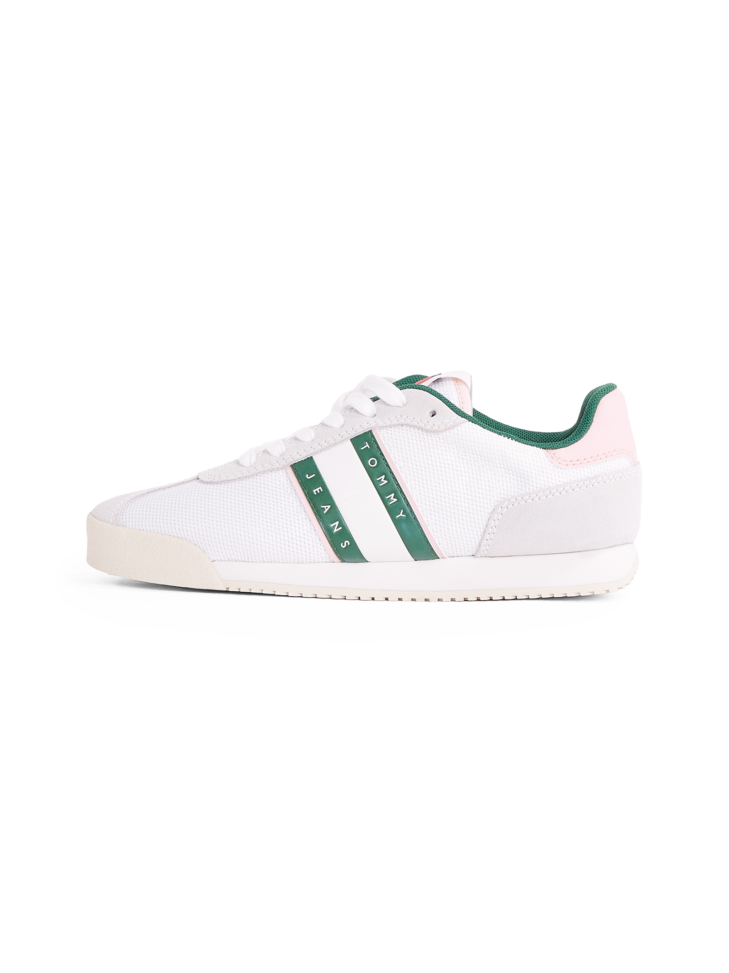 Tommy Jeans Sneaker »TJW LOW PROFILE RUNNER«, Freizeitmode, Halbschuh, Schnürschuh mit Kontrastbesatz