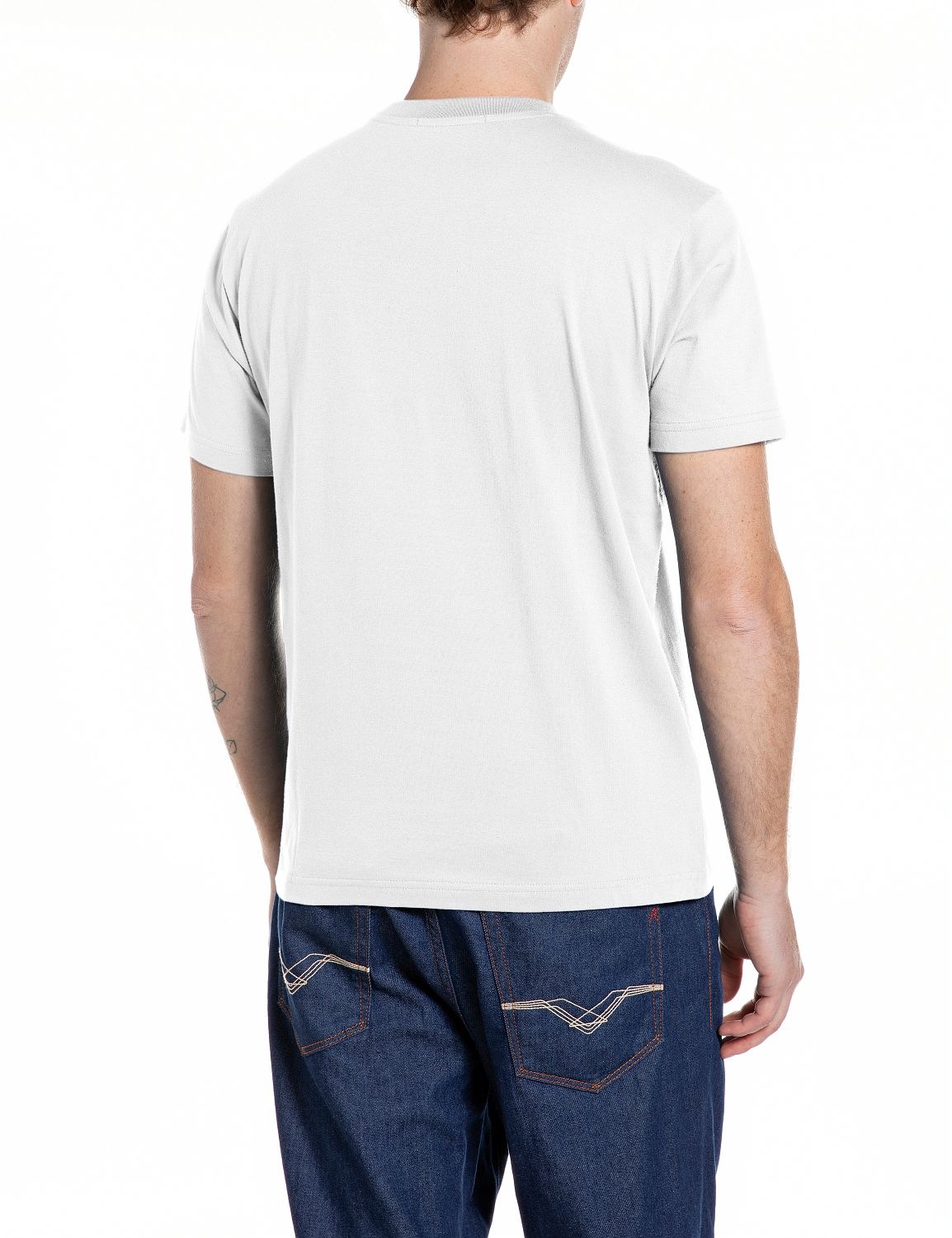 Replay T-Shirt mit Frontprint auf der Brust, Rundhals günstig online kaufen