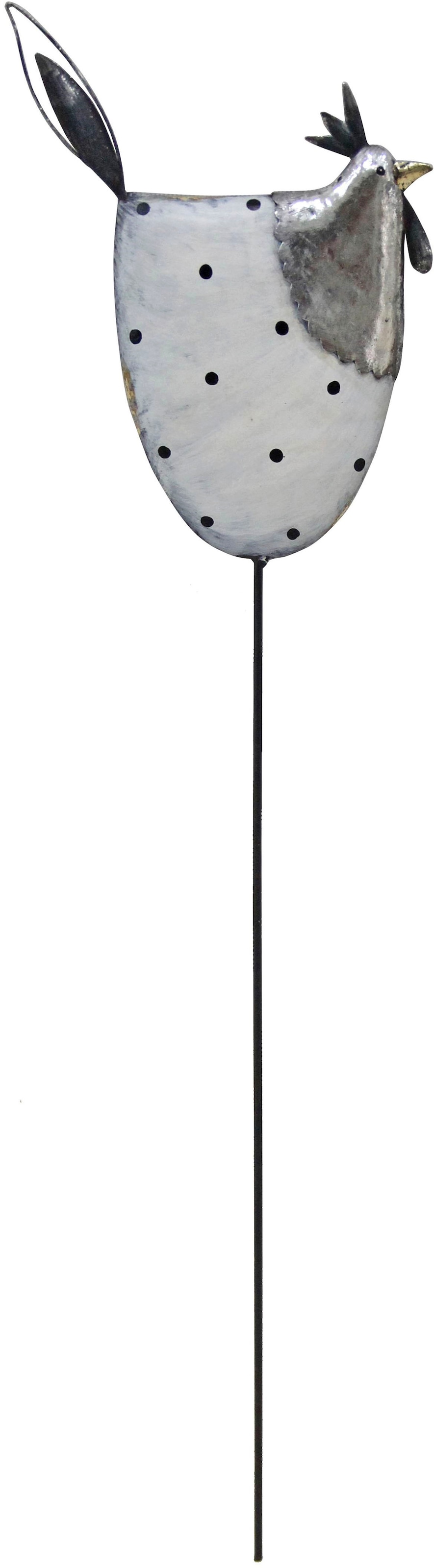 AM Design "Osterdeko "Huhn"" Gartenstecker aus Metall