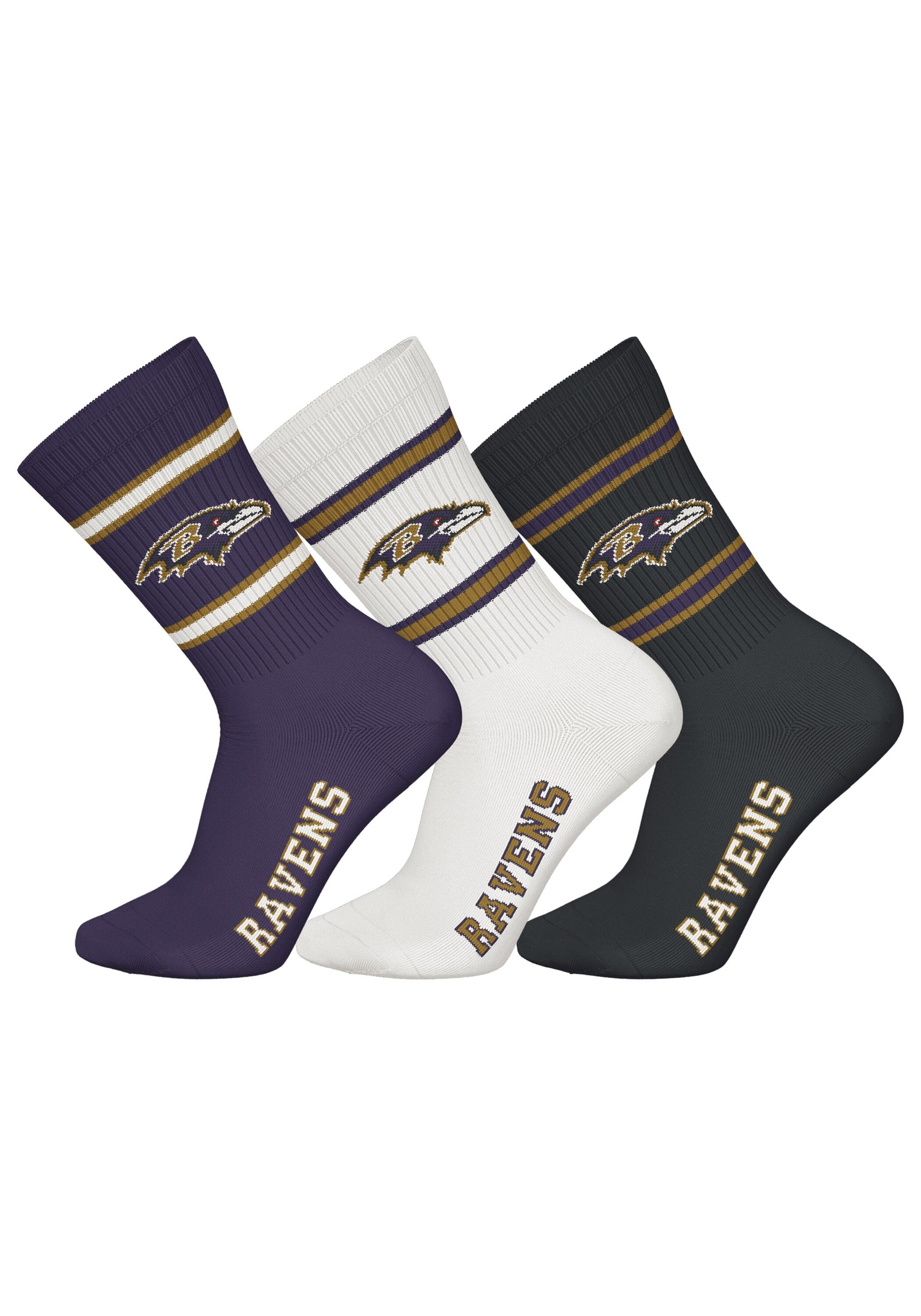 NFL "Socken NFL 3Pack Crew Socks 3er Pack"
