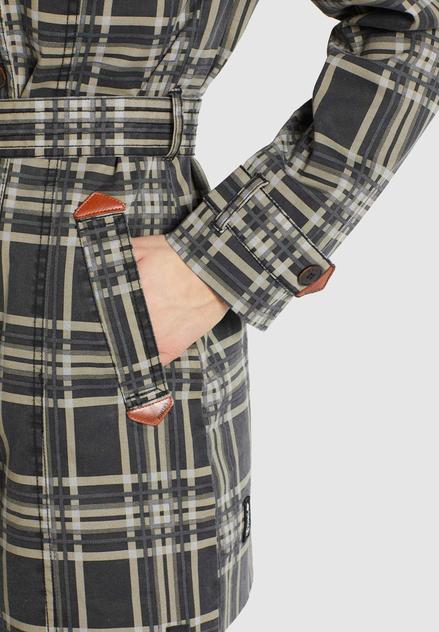 khujo Trenchcoat »AMELE2«, mit leichtem Innenfutter