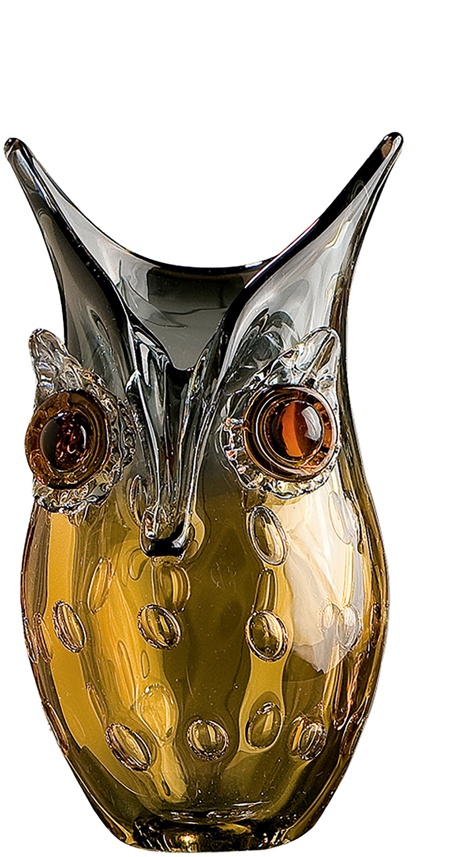 GILDE GLAS art Dekovase »Eule«