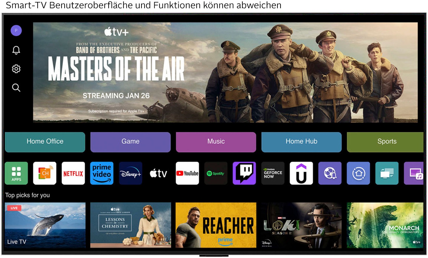 LG OLED-Fernseher »OLED55G57LW«, 4K Ultra HD, Smart-TV