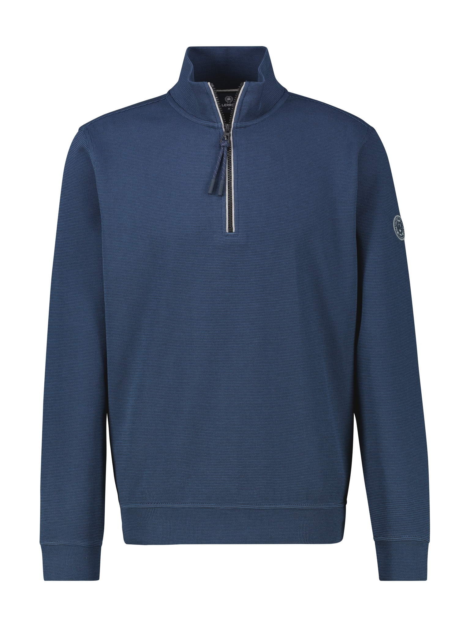 LERROS Sweater "SELANIK", mit Troyer-Reißverschluss