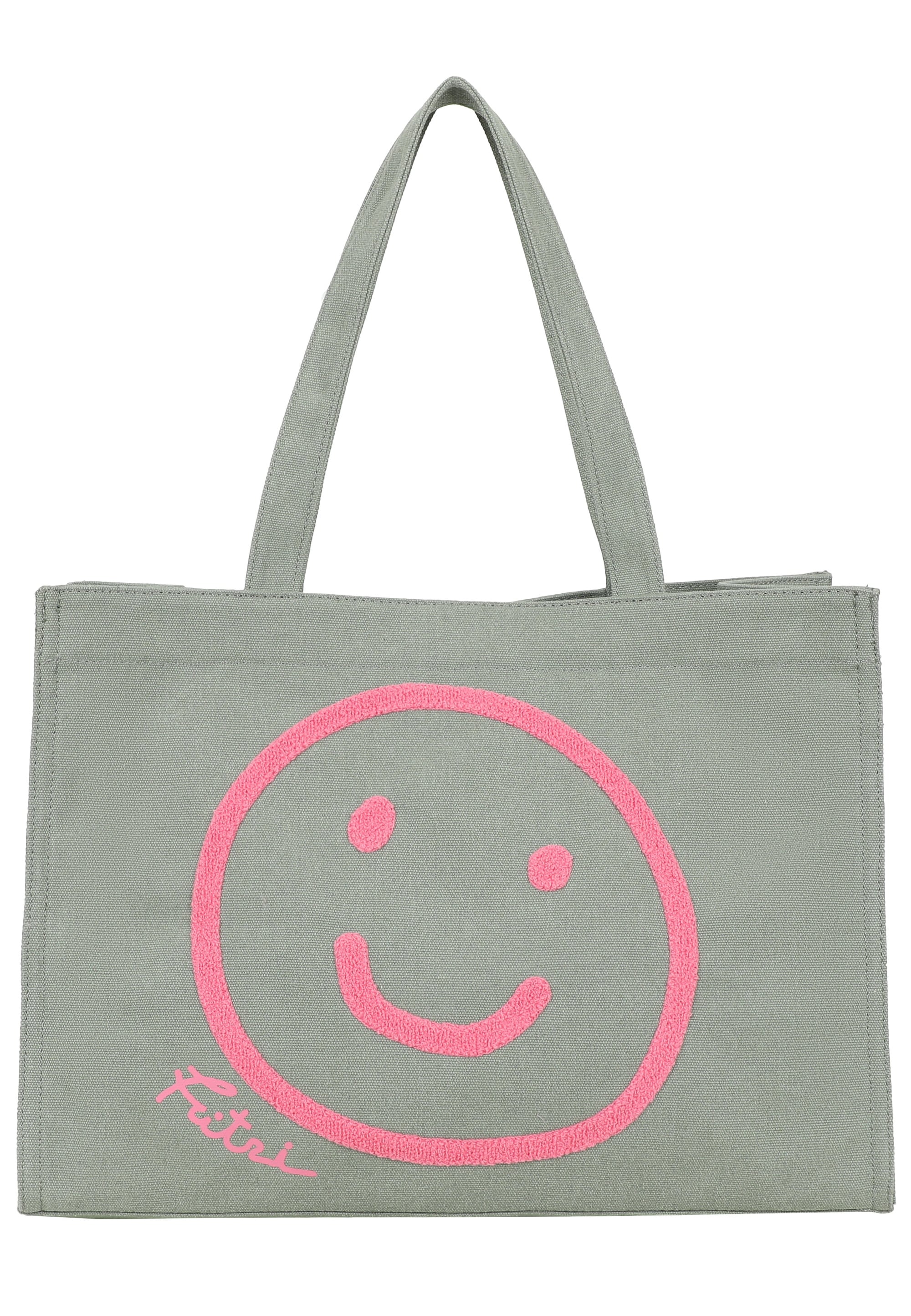 Fritzi aus Preußen Henkeltasche "Easy01 Limited Smile" mit tollem Smiley-Print