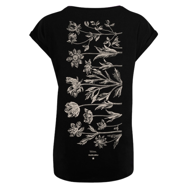 F4NT4STIC T-Shirt »Blumenmuster Blau«, Print online bestellen | BAUR