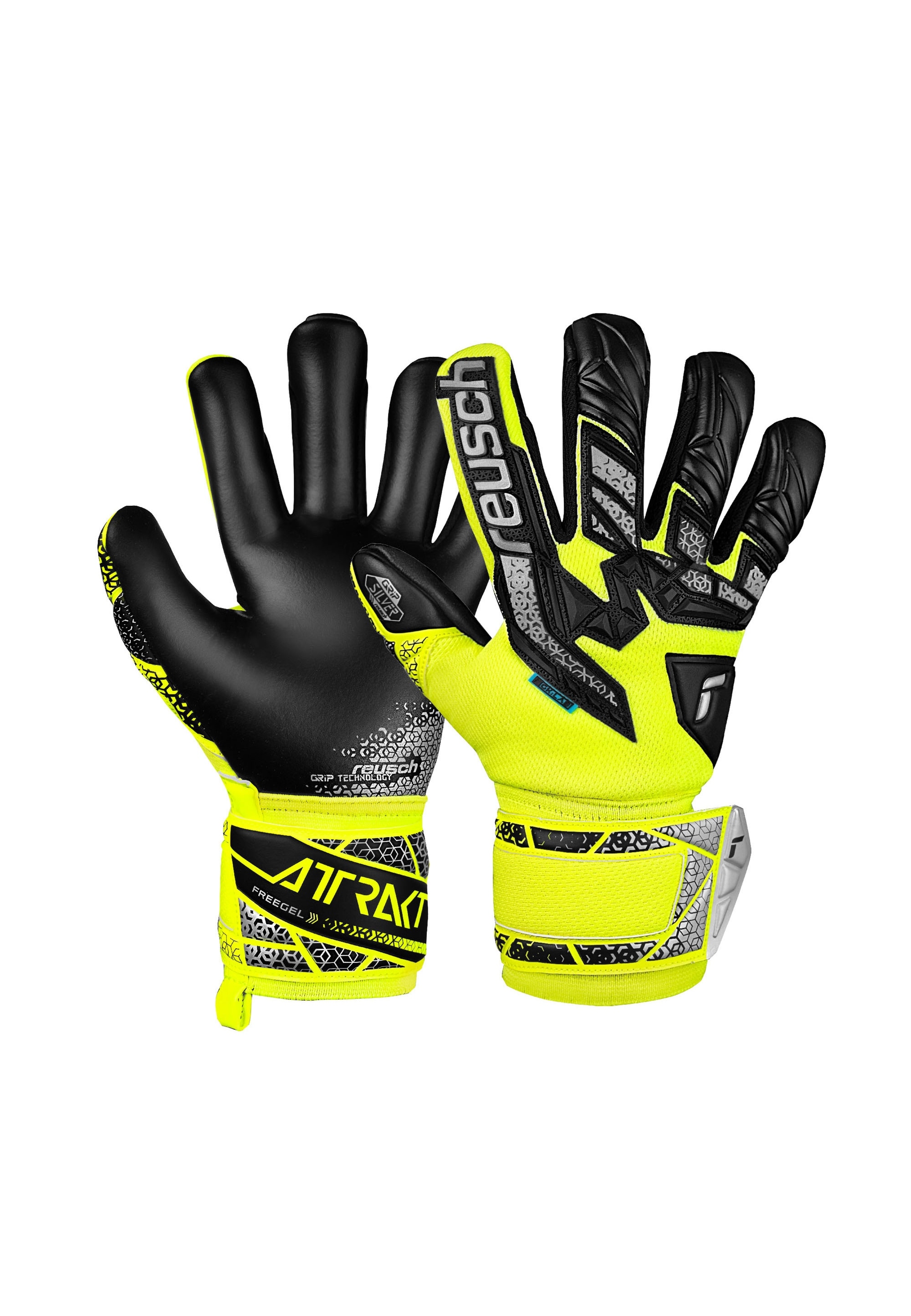Reusch "Attrakt Freegel Silver Junior" mit Evolution Negative Cut