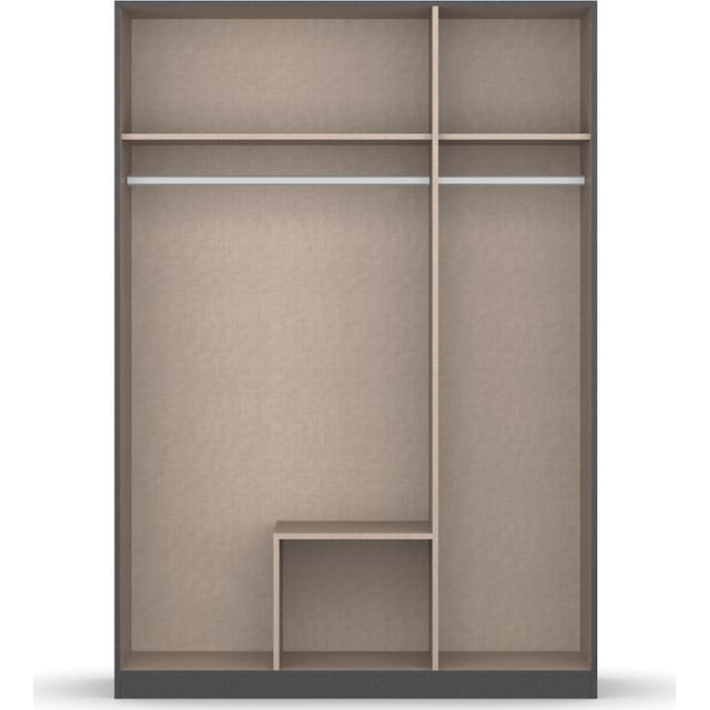 rauch Drehtürenschrank »StyleUp«, Typ Dark & Wood mit trendigen farblich  abgesetzten Griffen bestellen | BAUR