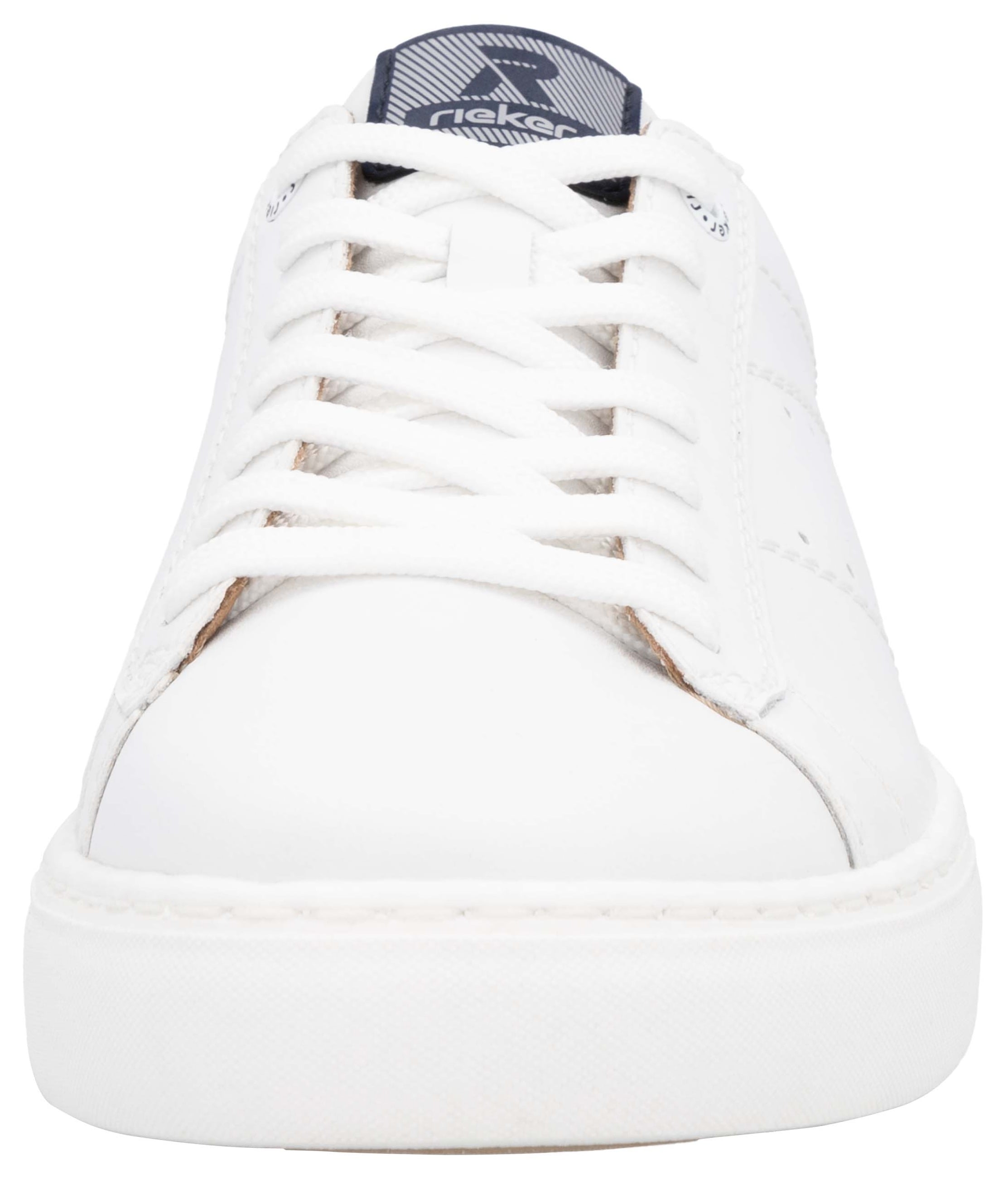 RIEKER Sport Sneaker  mit Leder-Innenfutter, Freizeitschuh, Halbschuh, Schnürschuh