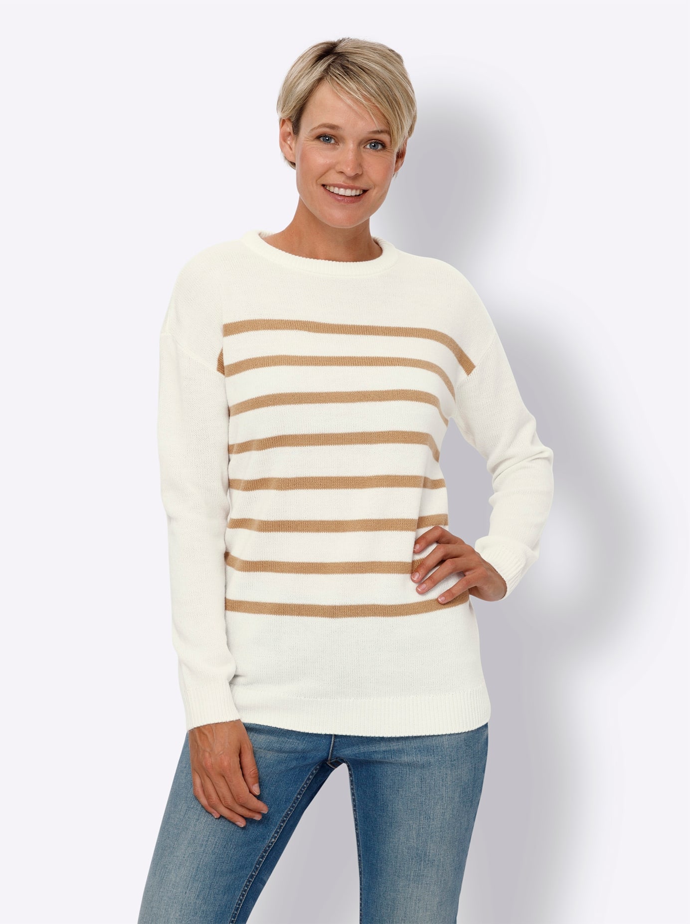 Classic Basics Strickpullover "Langarm-Pullover" günstig online kaufen
