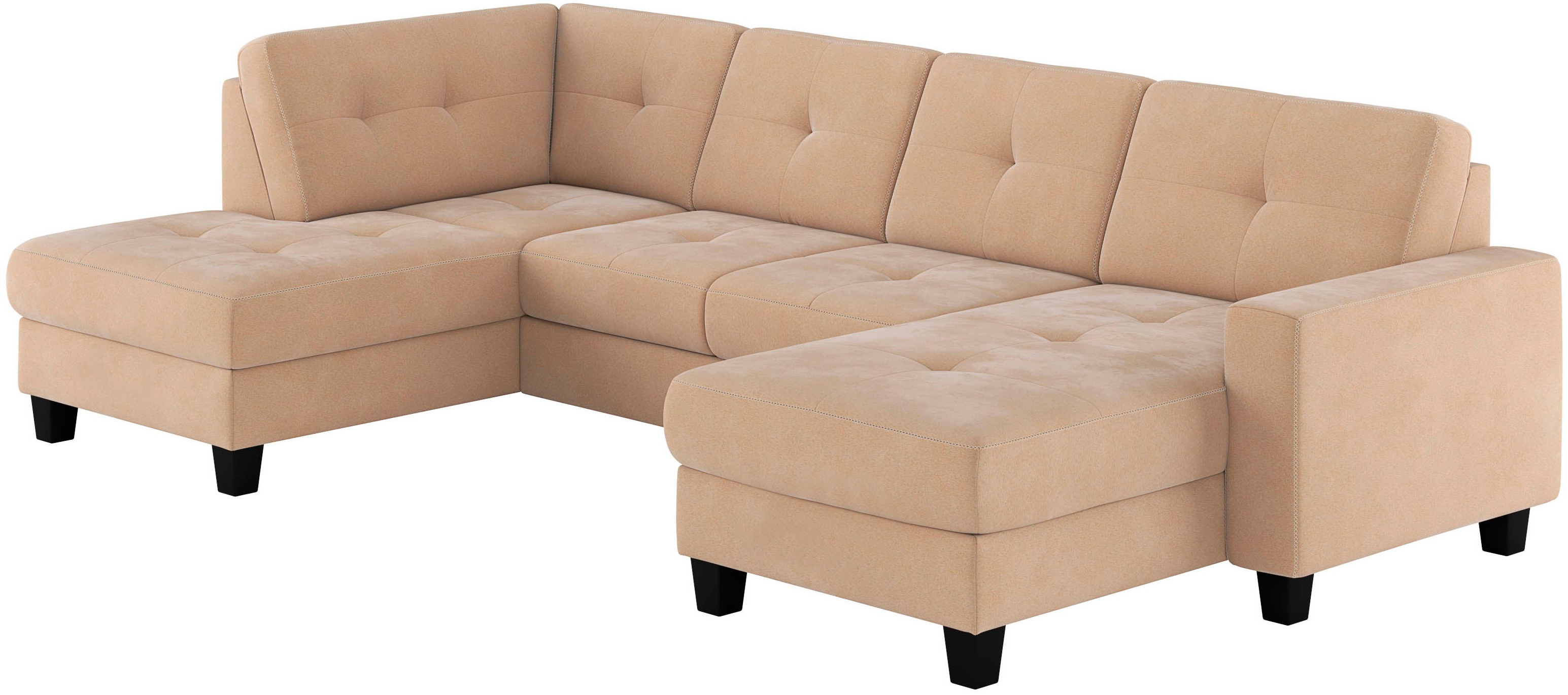 Thumbnail - PLACES OF STYLE Wohnlandschaft "Varese" wahlweise mit Bettfunktion und Bettkasten