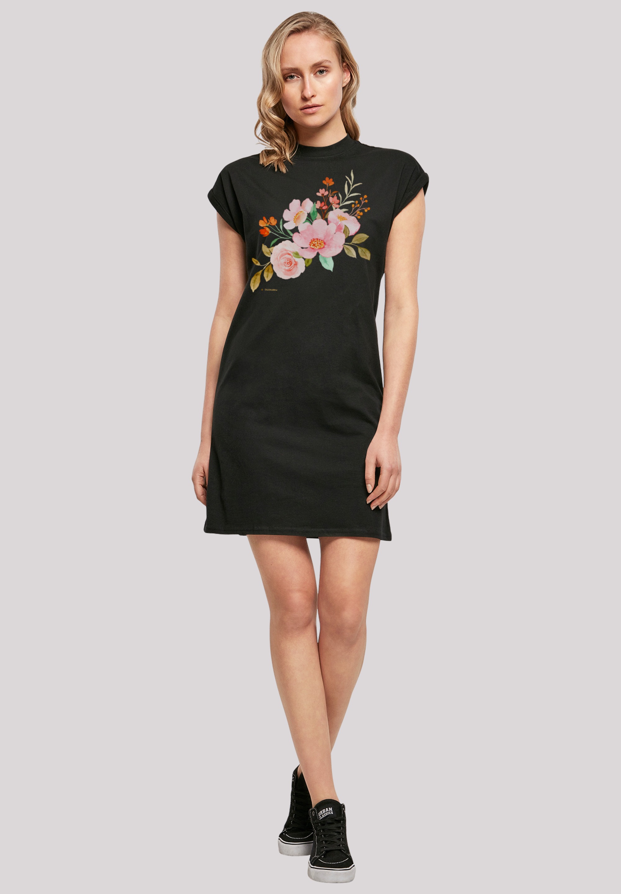 F4NT4STIC Shirtkleid »Blumen«, Print