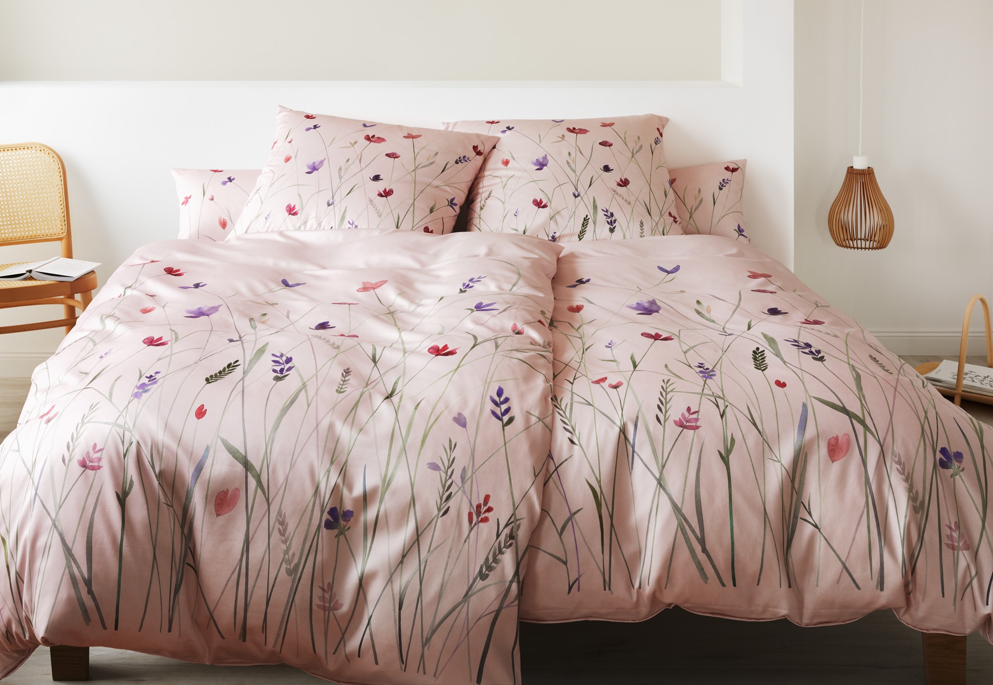 Elegante Bettwäsche "Highlife" 2 Stk. tlg. angenehmes Hautgefühl günstig online kaufen
