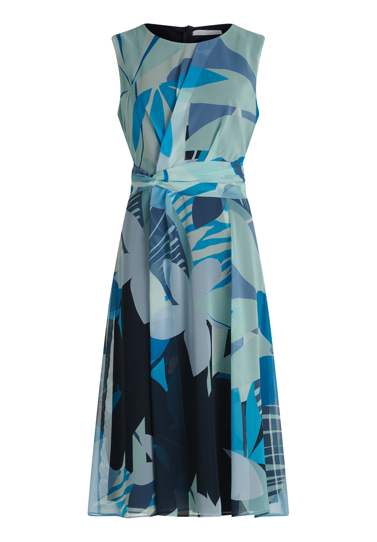 Betty&Co Midikleid "Damen ohne Arm" Ohne Tasche günstig online kaufen
