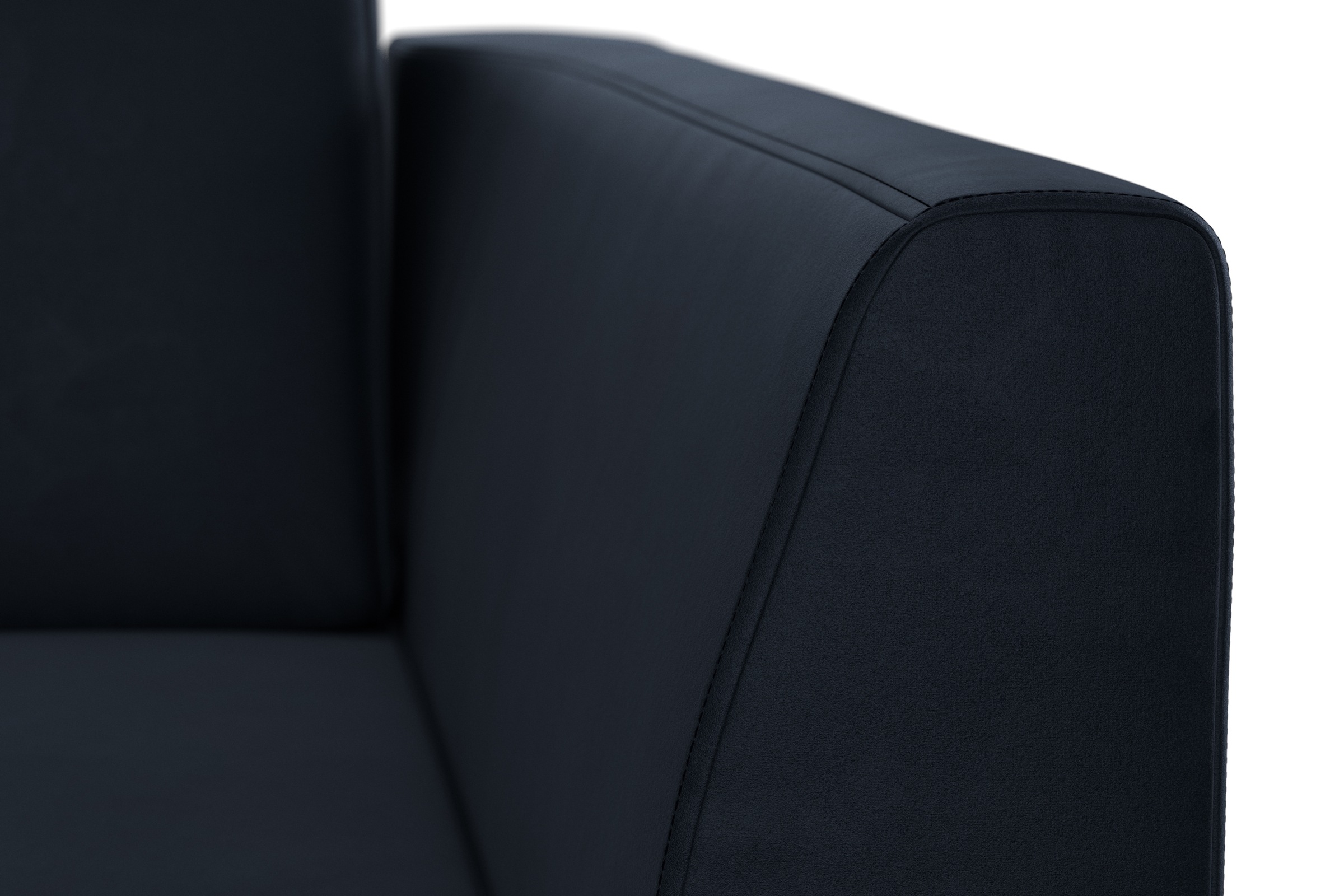 sit&more Ecksofa »Lindholm L-Form«, mit Sitztiefenverstellung und Federkern