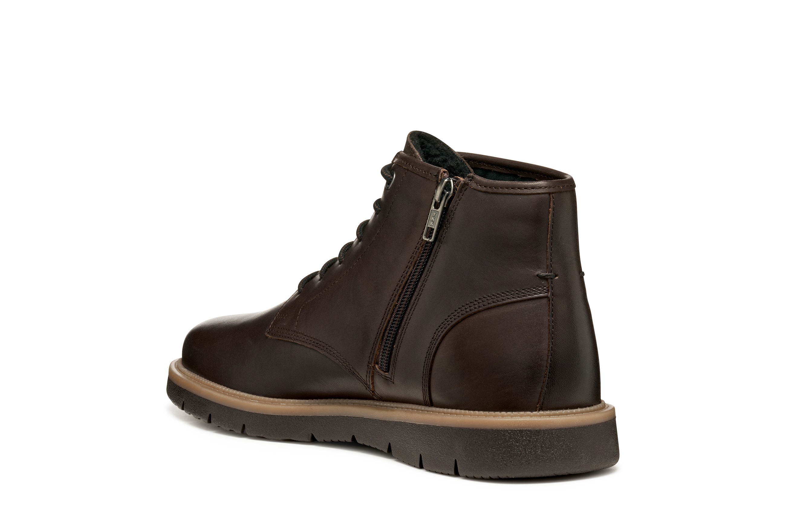 Thumbnail - Geox Winterboots "U POVE" Budapester, Businessschuh mit Warmfutter, Größenschablone zum Download