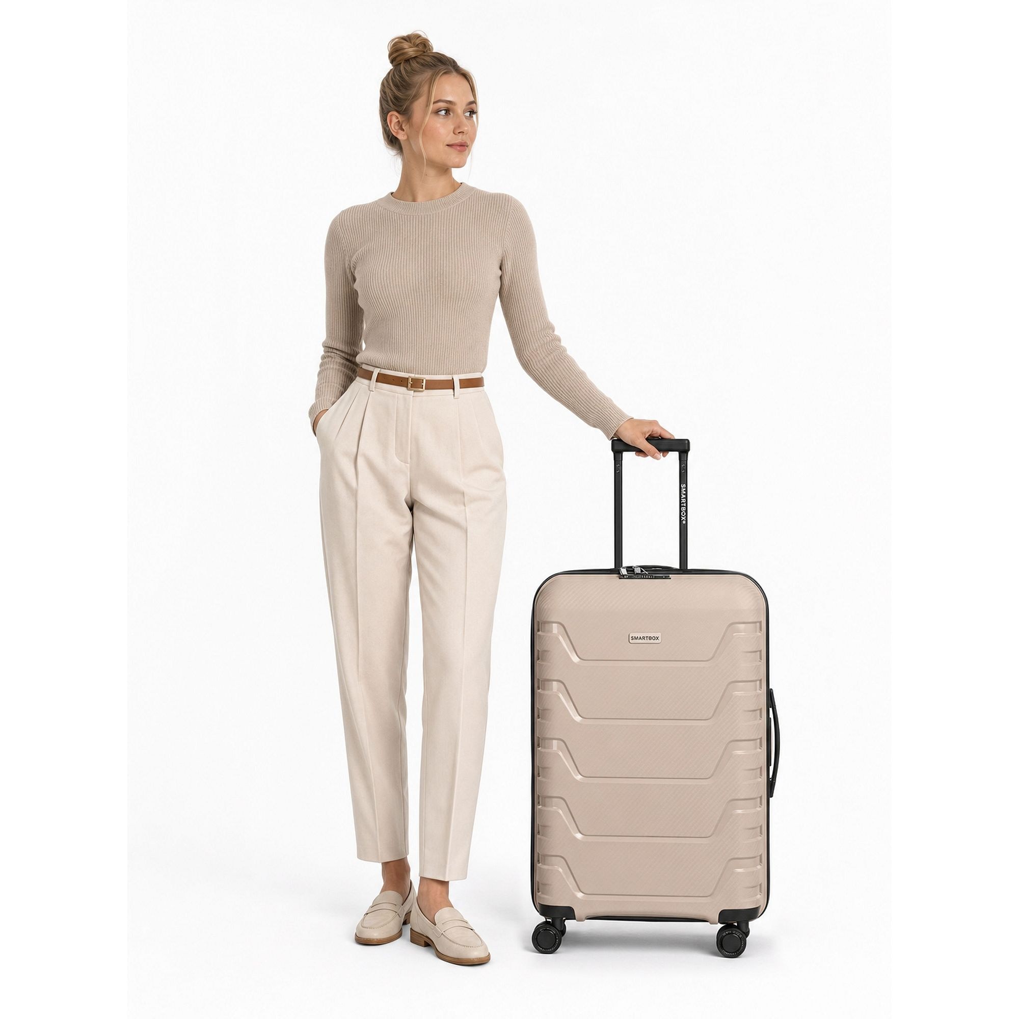 Smartbox Trolley »Edition 01 4 Rollen Trolley 66 cm mit Dehnfalte« 75 l